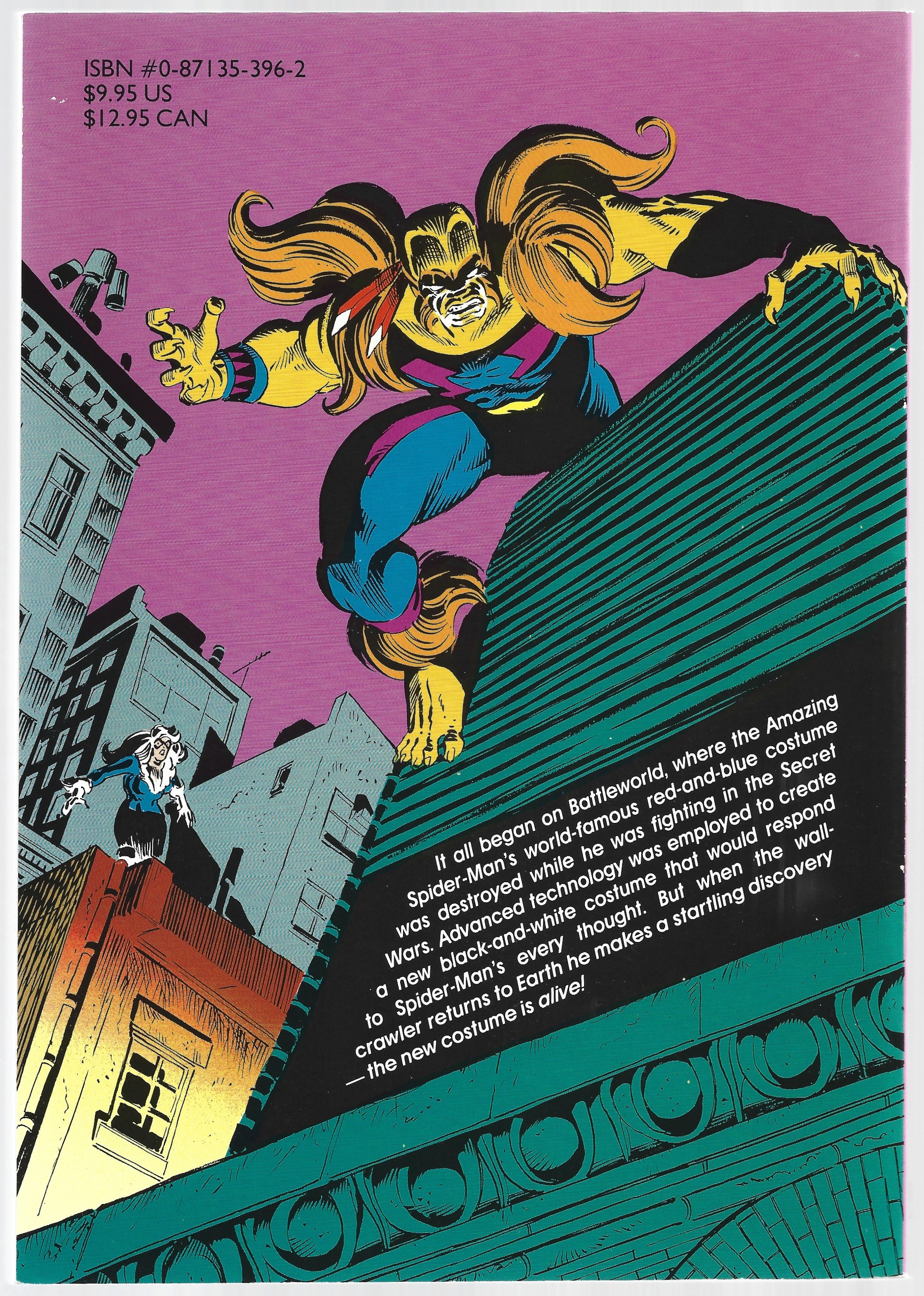 Amazing Spider-Man Saga of the Alien Costume TPB Marvel 1988 VF