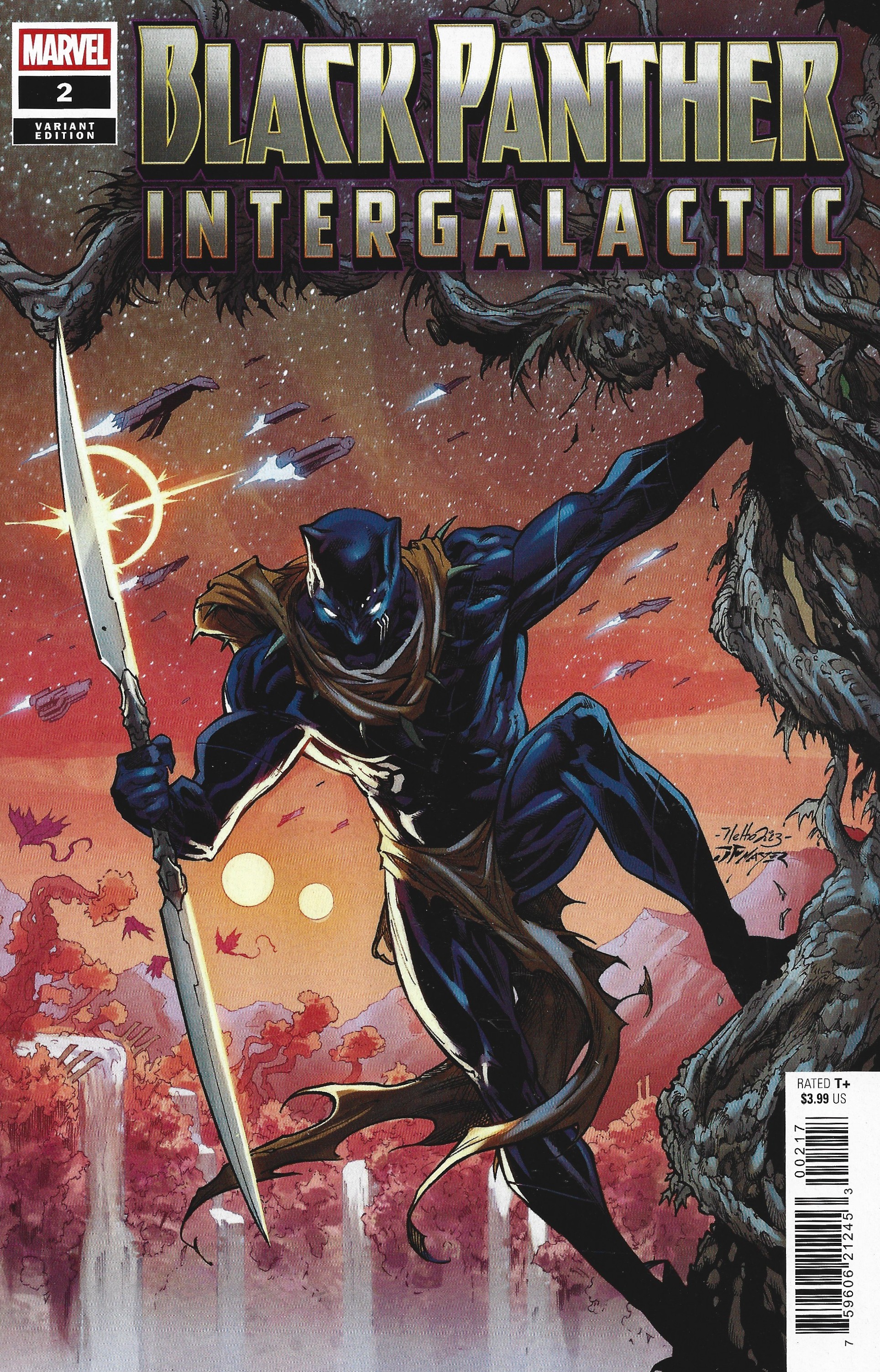 Black Panther Intergalactic #2 1:25 Netho Diaz Variant Marvel 2026
