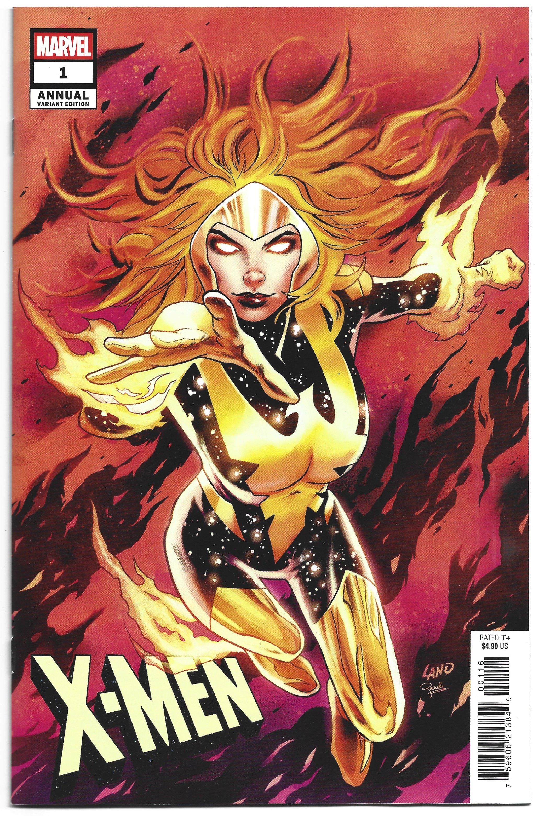 X-Men Annual #1 1:25 Greg Land Phoenix Variant Marvel 2026 Stegman
