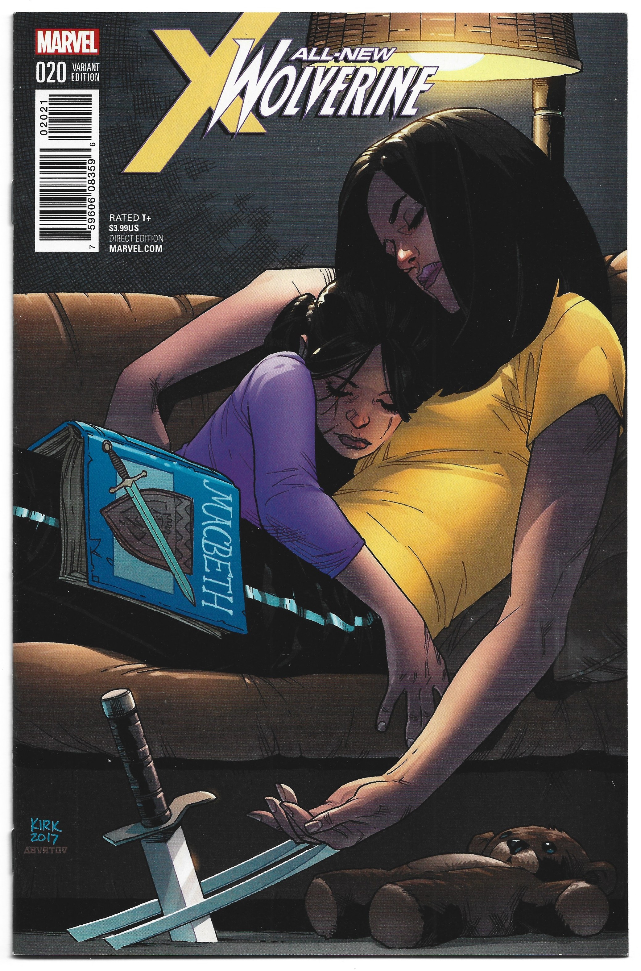 All-New Wolverine #20 1:10 Leonard Kirk Variant Laura Kinney Marvel 2017 VF/NM