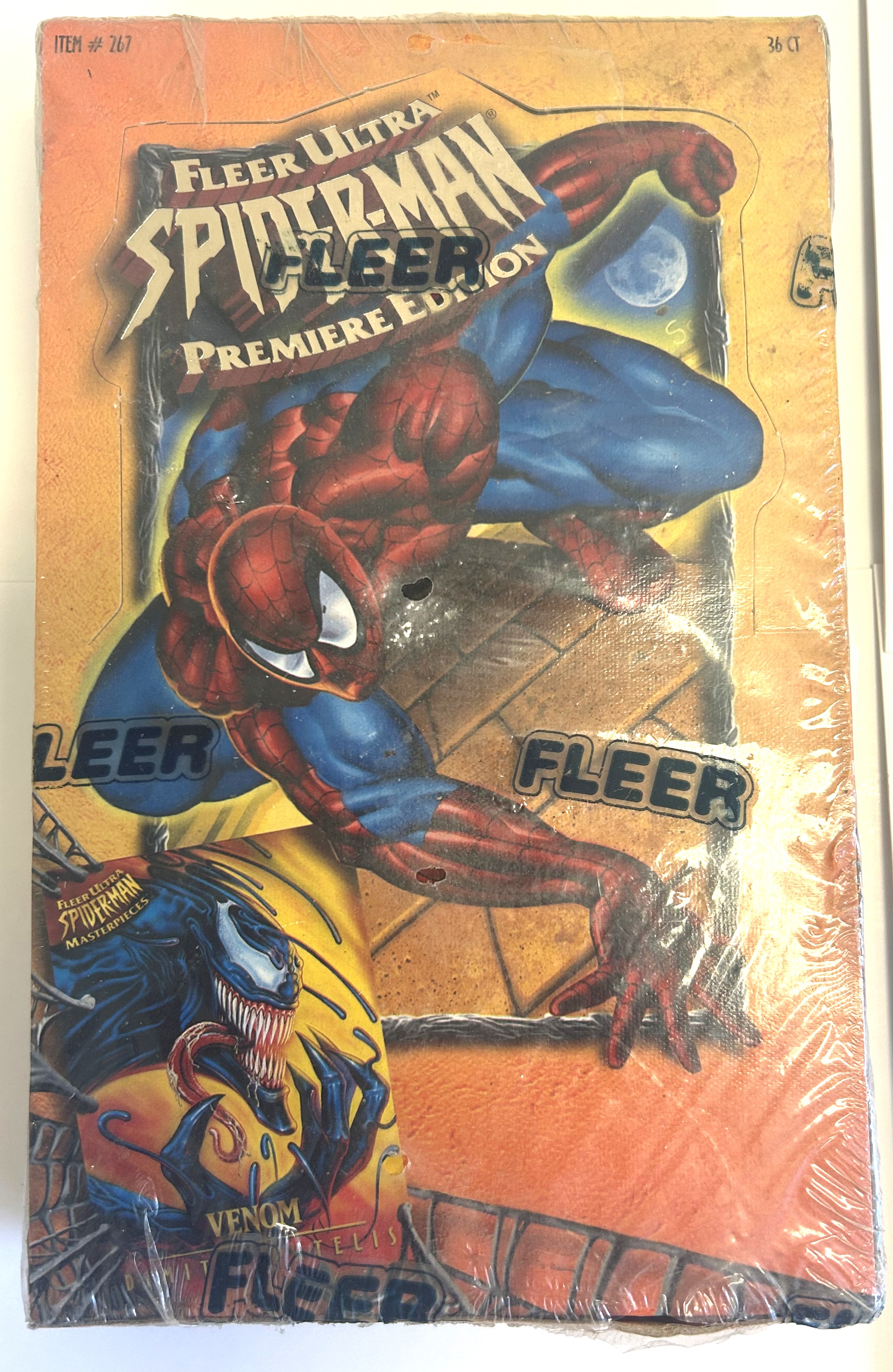 Fleer Ultra Spider-Man Premiere Edition Booster Box Sealed 1995