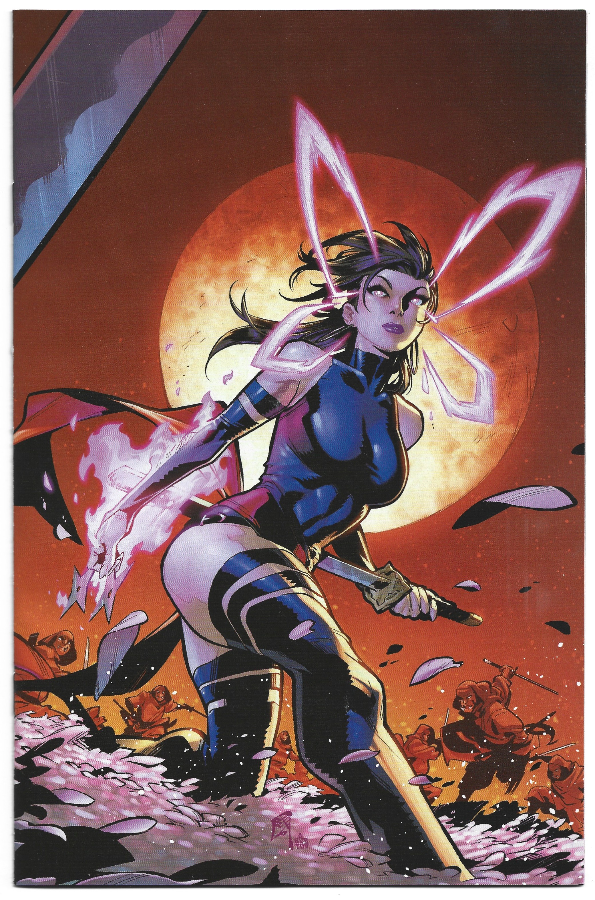Psylocke Ninja #4 1:50 CF Villa Virgin Variant Marvel 2026 Tim