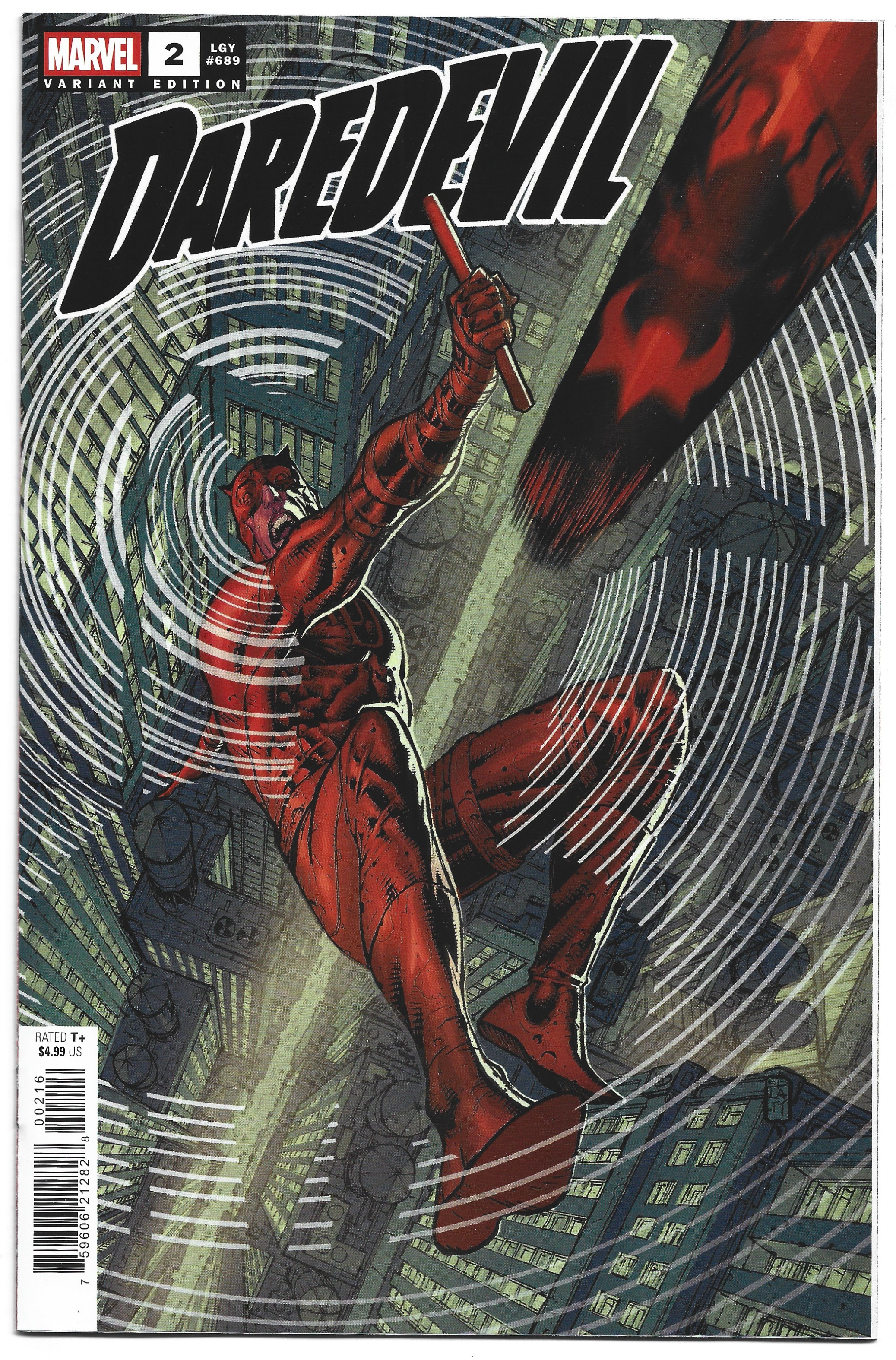 Daredevil #2 1:25 Stephen Platt Variant Marvel 2026 Stephanie Phillips VF/NM