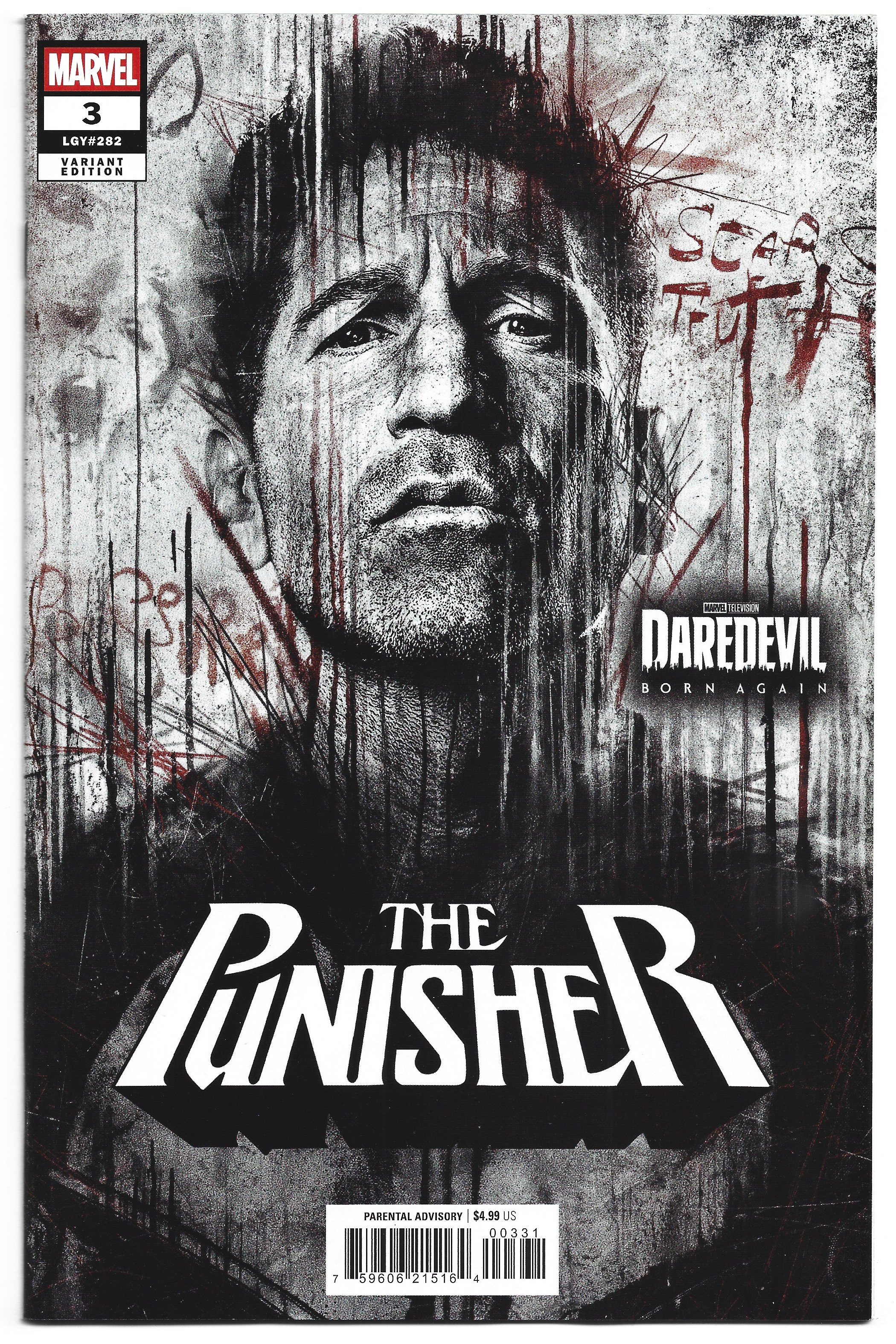 Punisher #3 Marvel Television TV Variant 1st Print Marvel 2026 Jon Bernthal NM-