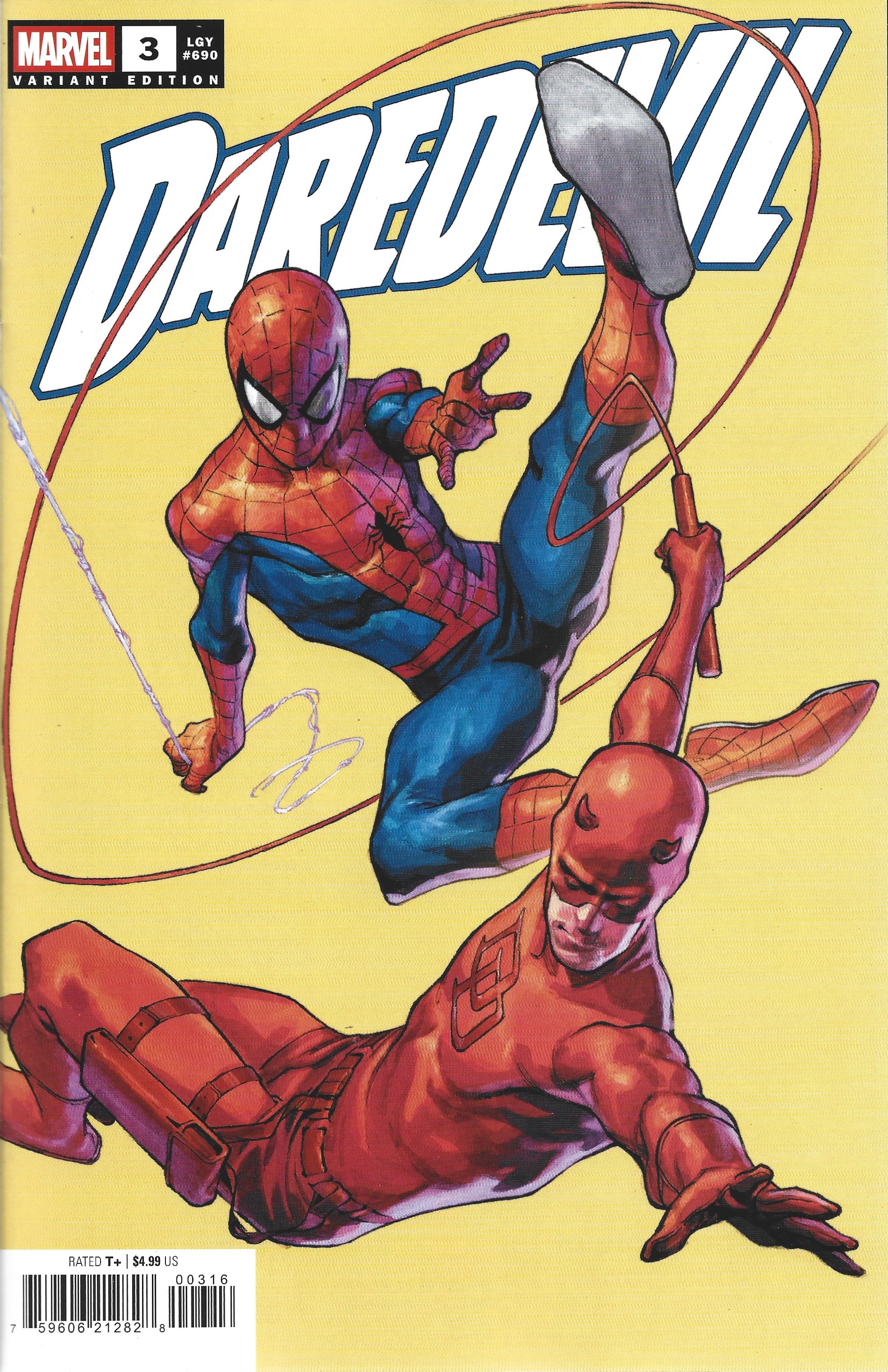 Daredevil #3 1:25 Jerome Opena Variant Marvel 2026 Stephanie