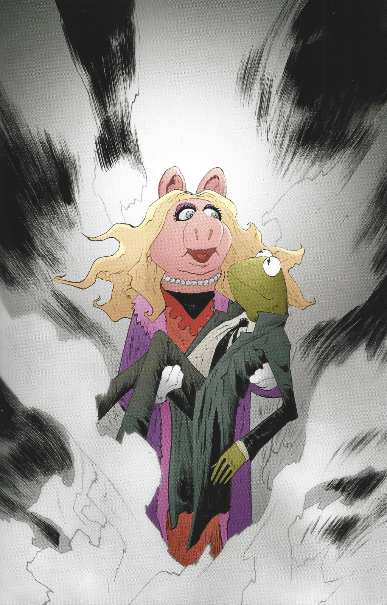 Muppets Noir #4 1:20 Jae Lee Virgin Variant Dynamite 2026 Roger Langridge