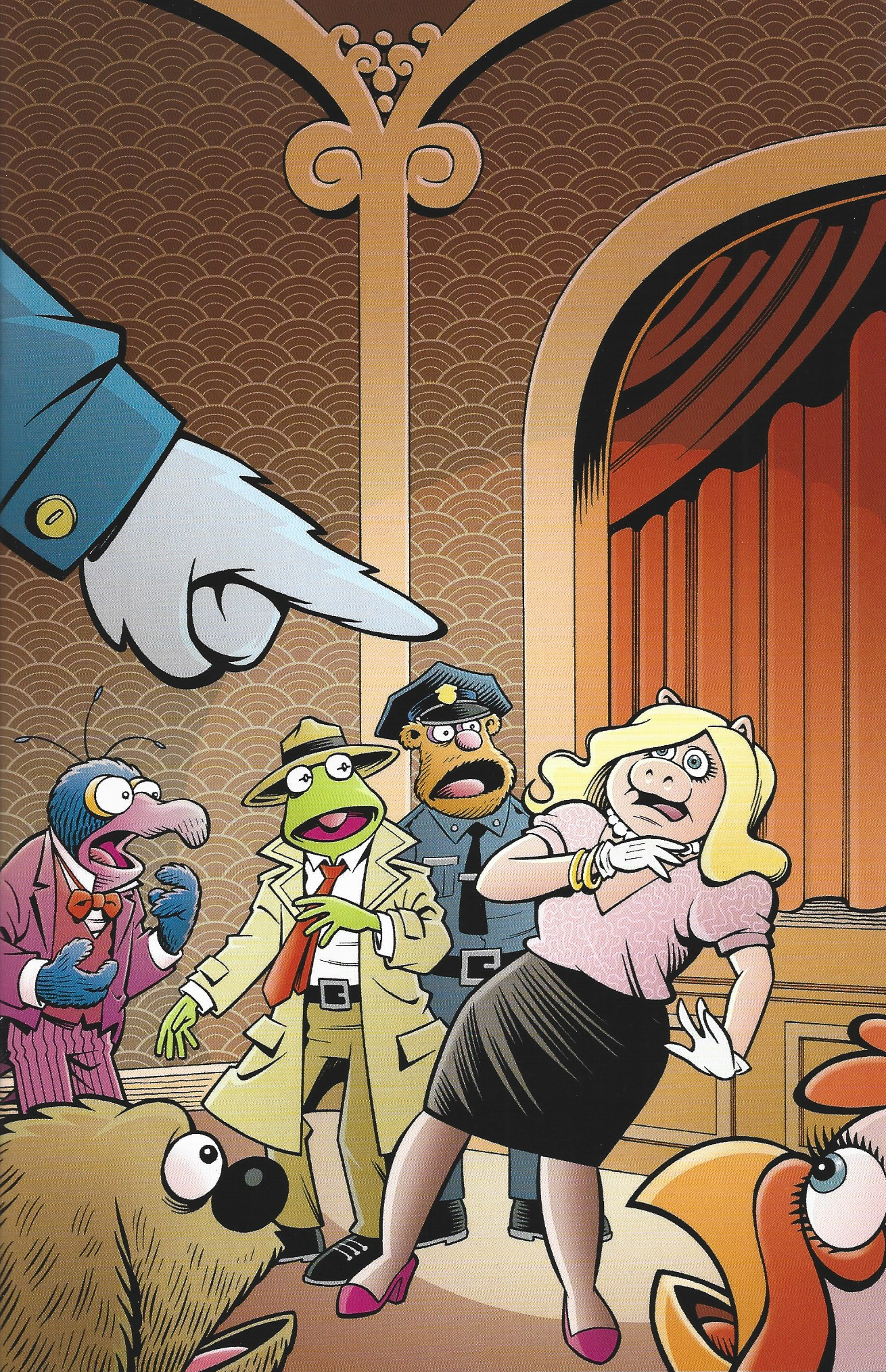 Muppets Noir #4 1:25 Roger Langridge Virgin Variant Dynamite 2026