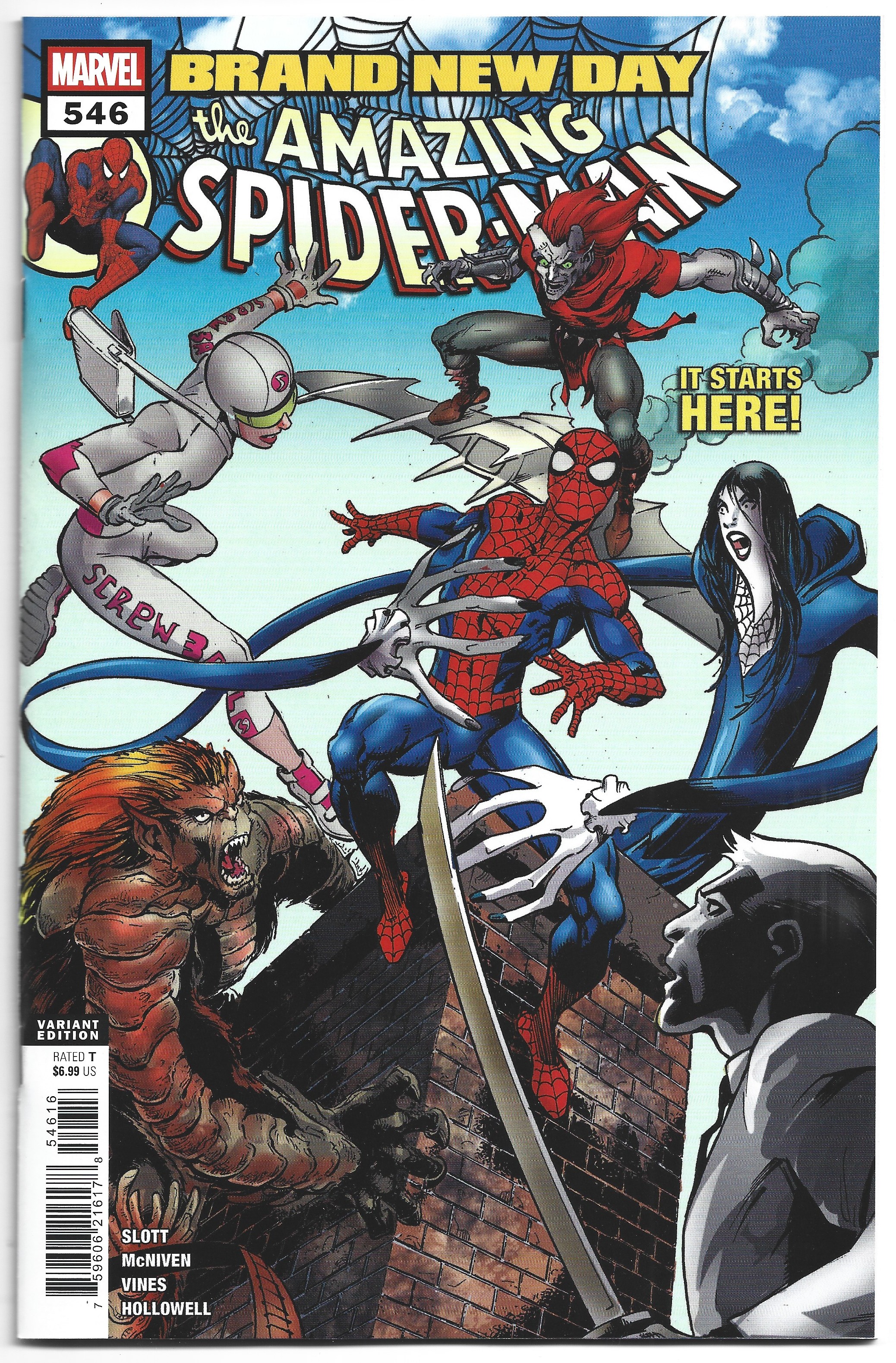 Amazing Spider-Man #546 Facsimile 1:25 Bagley Variant Brand New