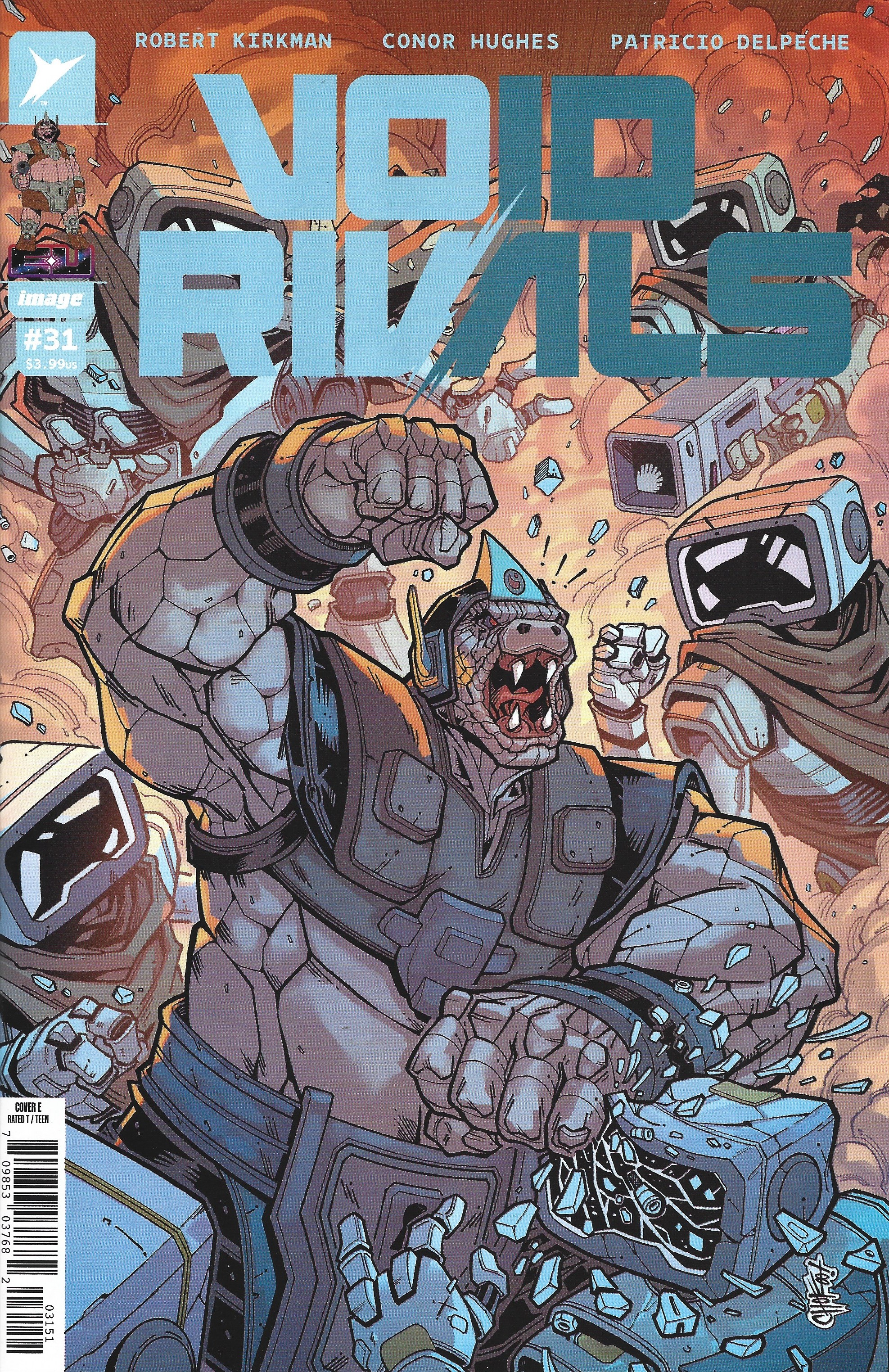 Void Rivals #31 1:50 Chokoo & Adriano Lucas Variant Image 2023 Energon Universe