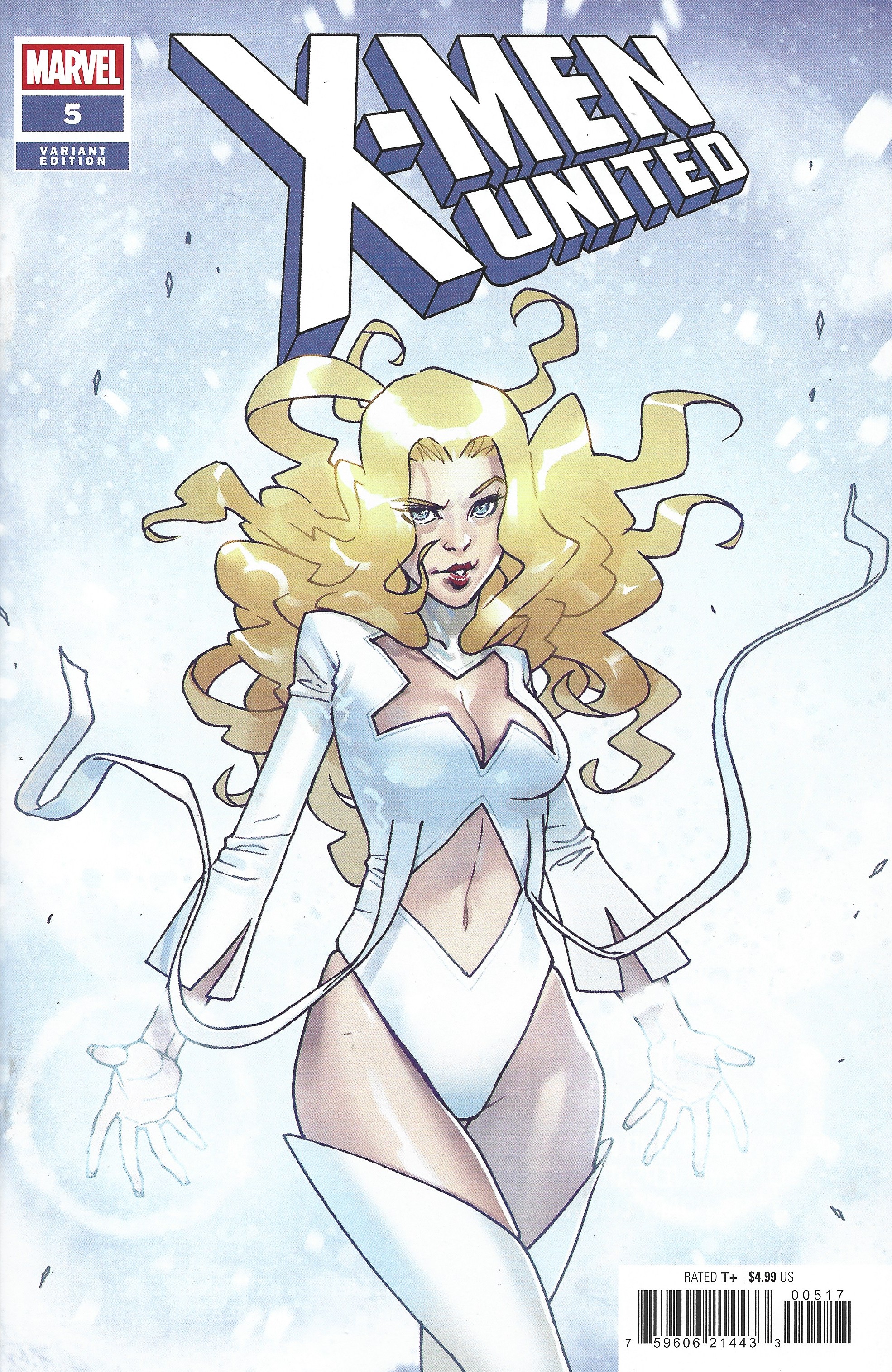 X-Men United #5 1:25 Bengal Variant Emma Frost Marvel 2026 Eve L Ewing