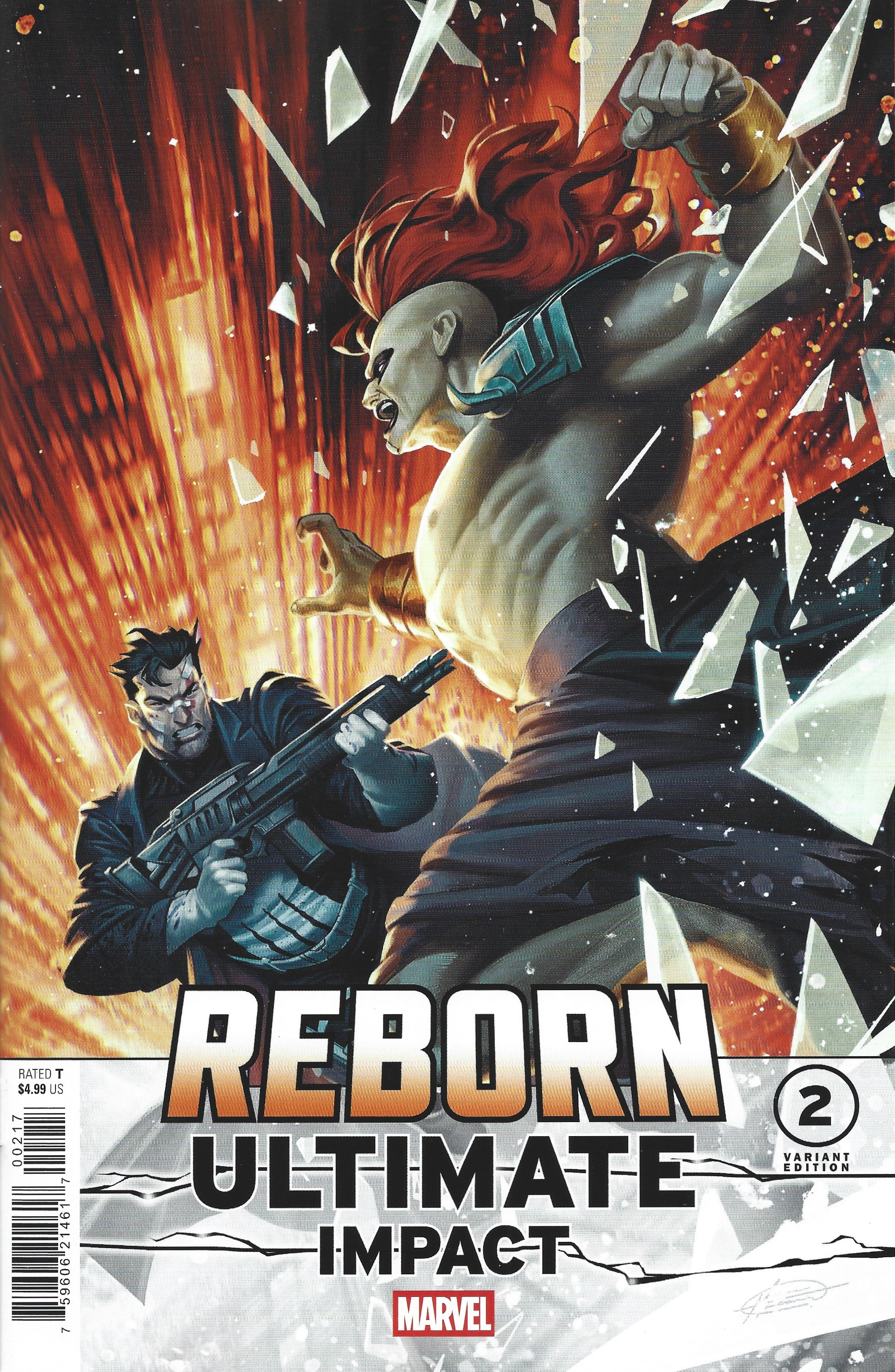 Ultimate Impact Reborn #2 1:25 Mateus Manhanini Variant Marvel 2026 Condon