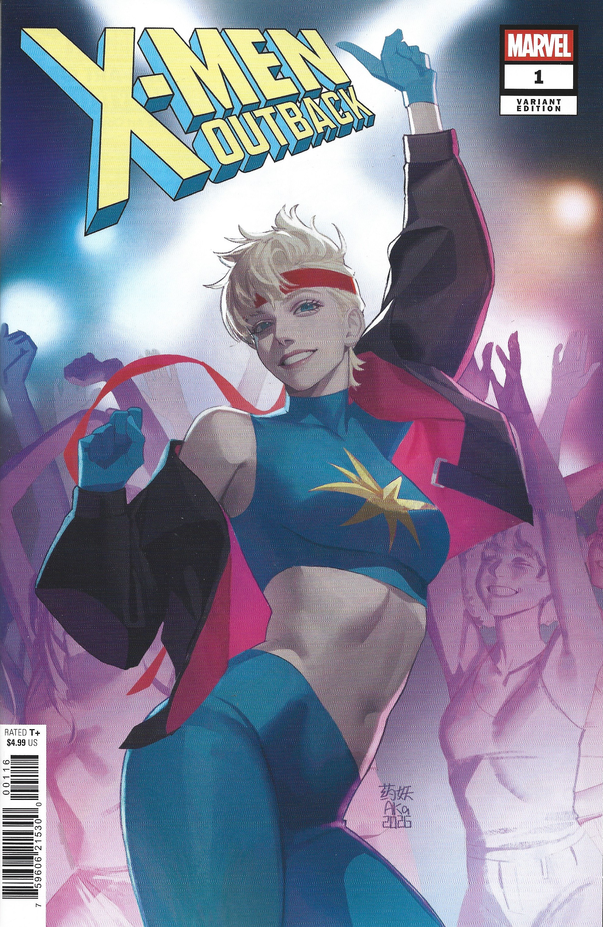 趣味・スポーツ・実用 MARVEL COMICS ART X-Men Outback #1 1:25 Aka Variant Dazzler Marvel 2026 Steve