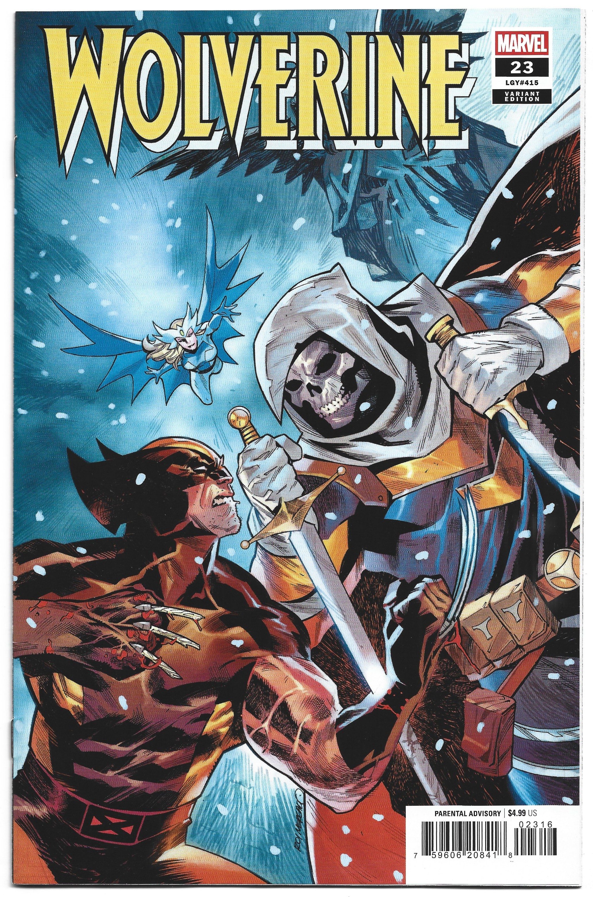 Wolverine #23 1:25 Roi Mercado Variant Taskmaster Marvel 2024 Saladin Ahmed NM-