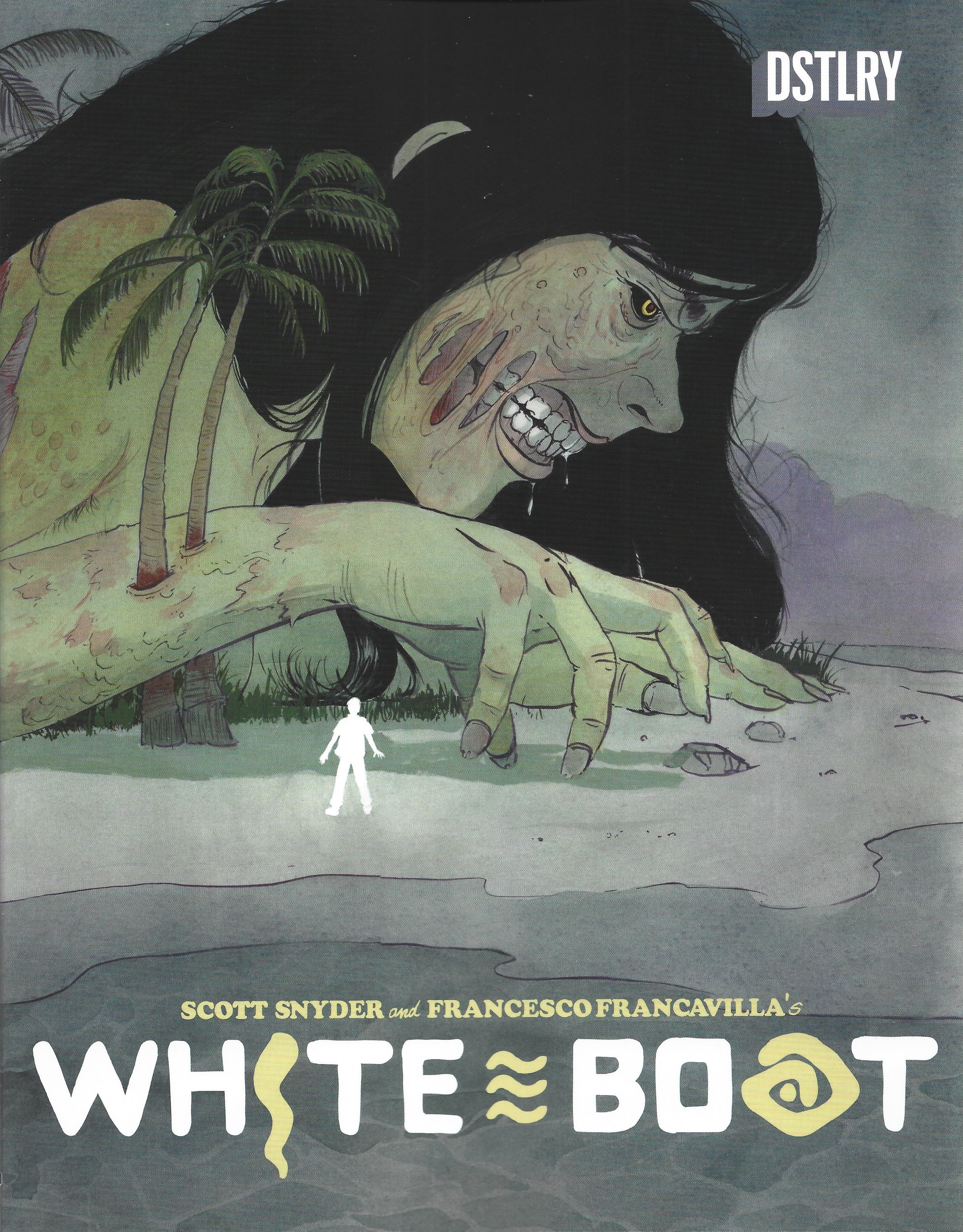 White Boat #3 1:5 Patrick Horvath Variant DSTLRY 2024 Snyder Francavilla