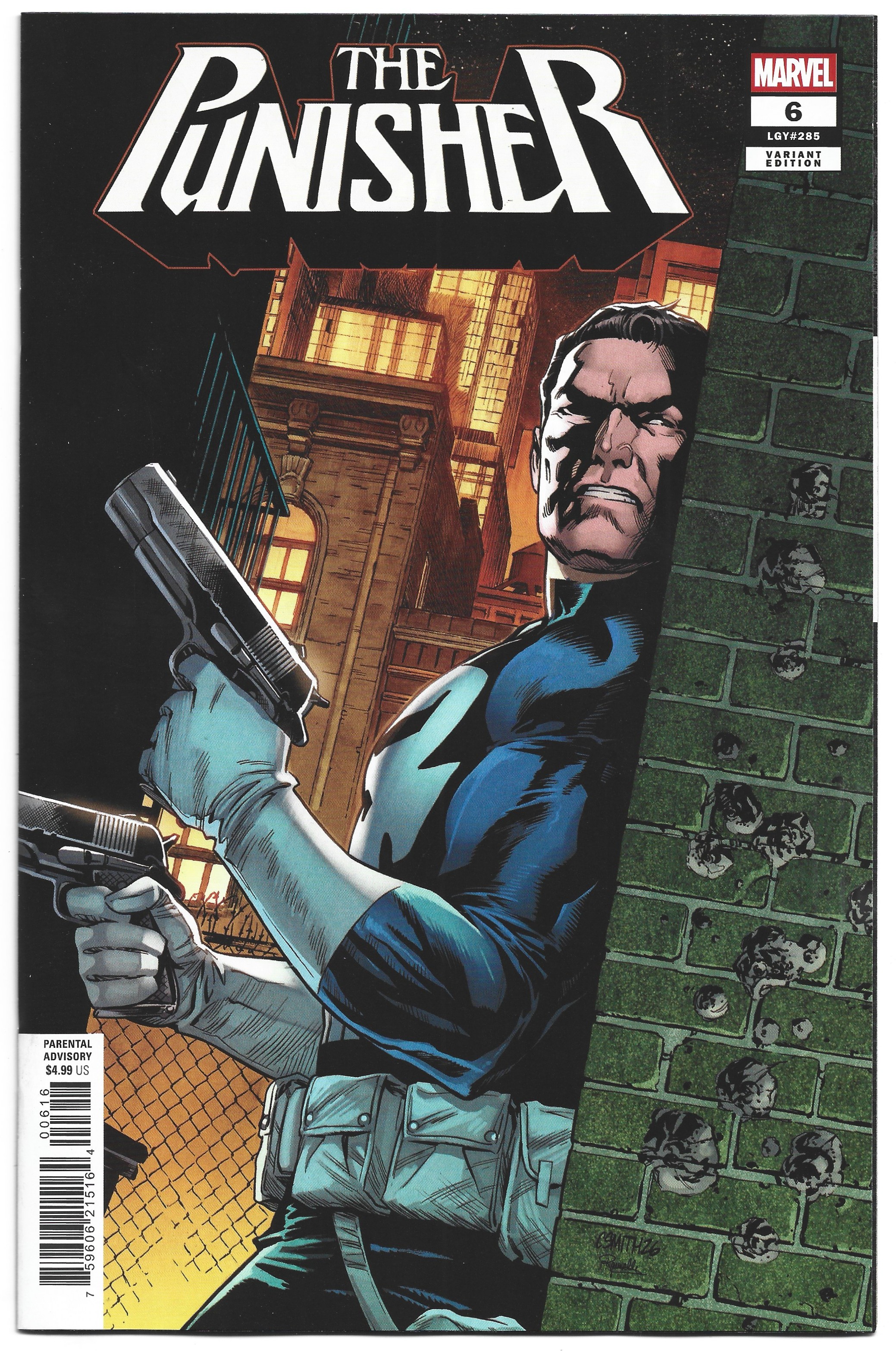 Punisher #6 1:25 Cory Smith Variant Marvel 2026 Benjamin Percy NM-