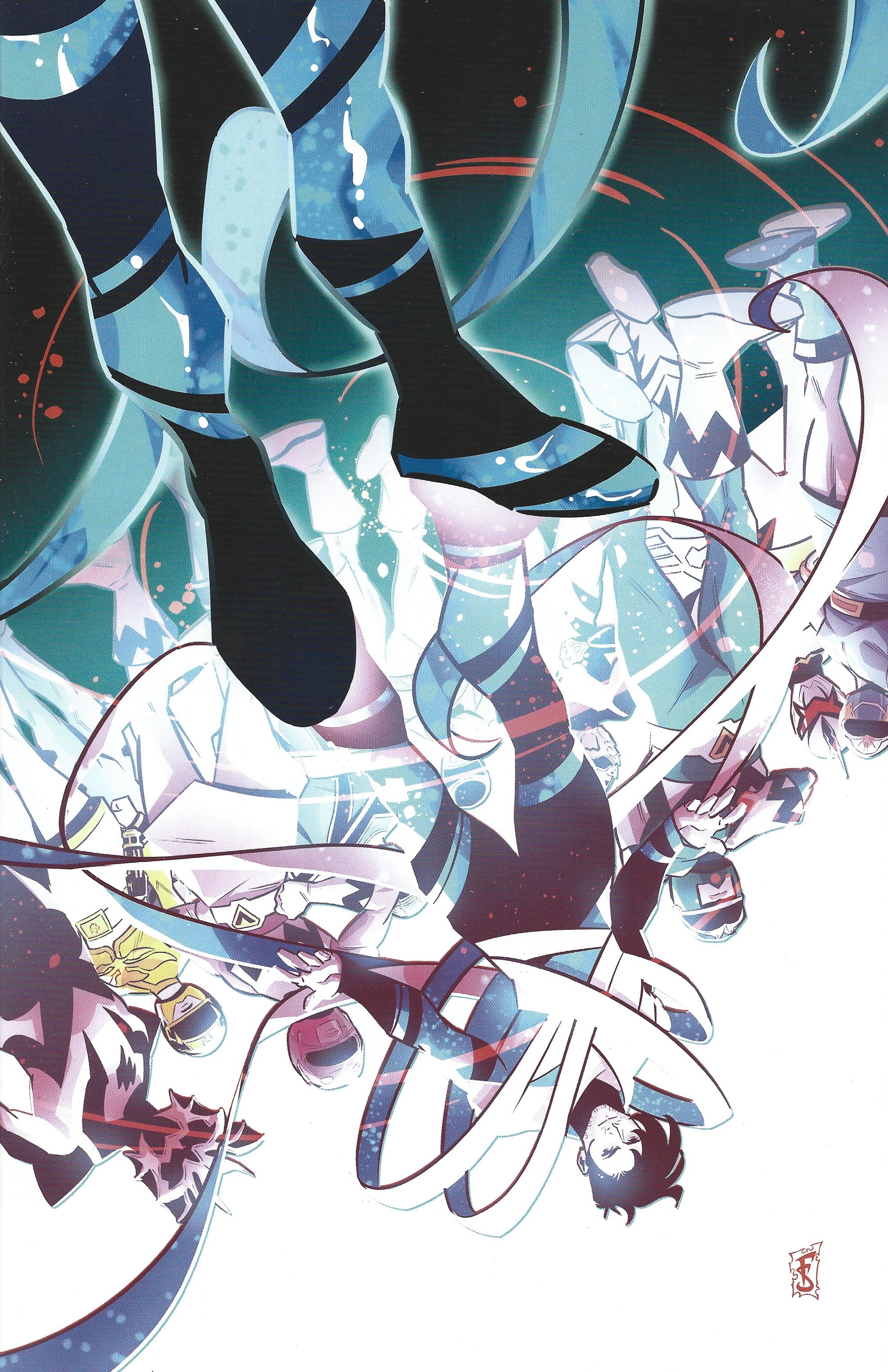 Power Rangers Unlimited #1 1:20 Federico Sabbatini Virgin Variant Boom 2026