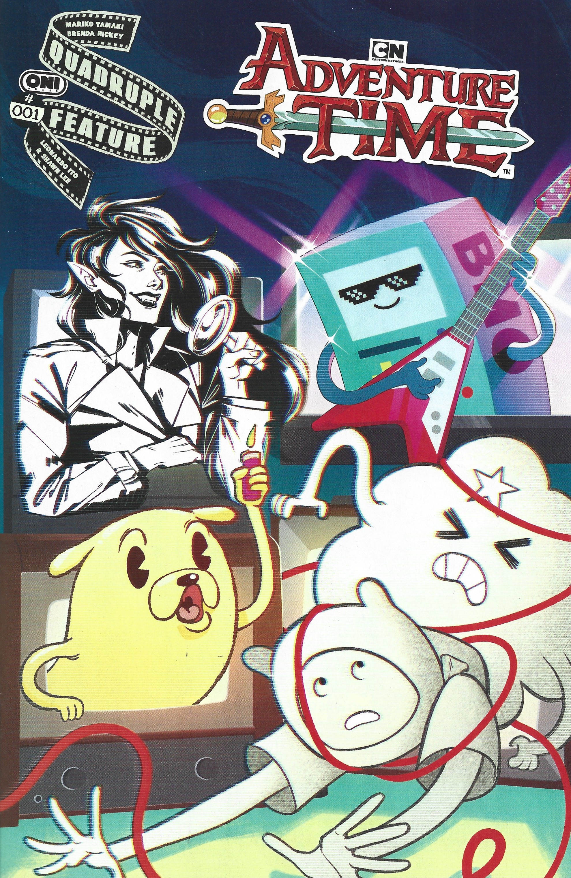 Adventure Time Quadruple Feature #1 1:20 Jaki King Variant Oni Press 2026