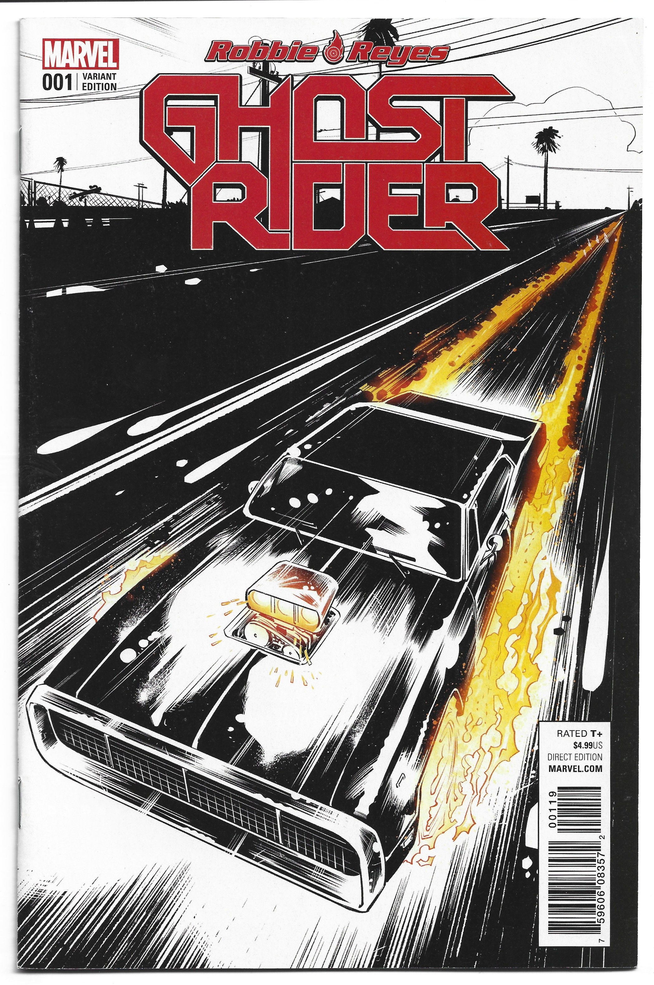 Ghost Rider #1 Danilo Beyruth One-Per-Store Variant 2016 Robbie Reyes VF/NM