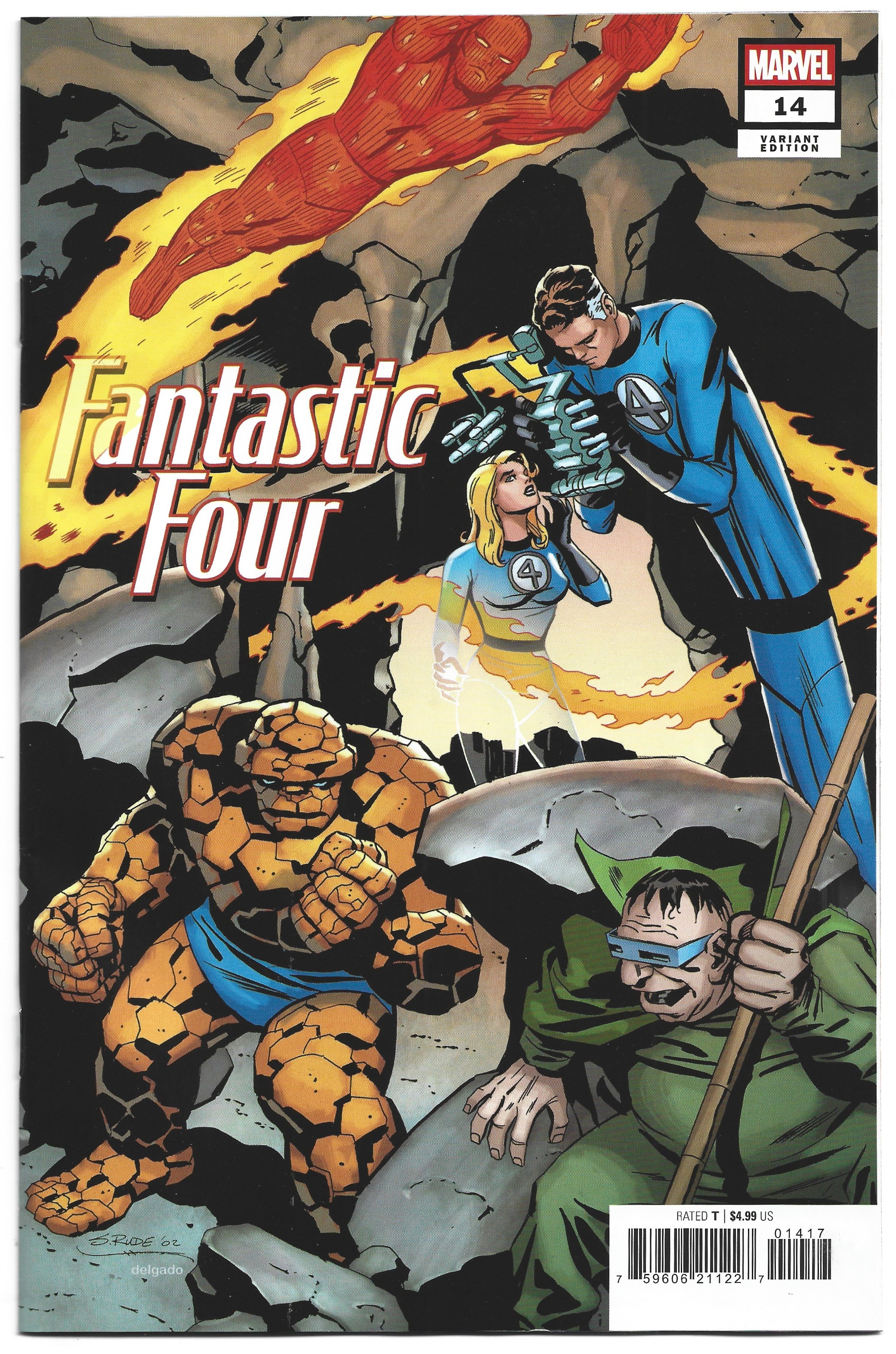 Fantastic Four #14 1:25 Steve Rude Variant Marvel 2025 Ryan North NM-