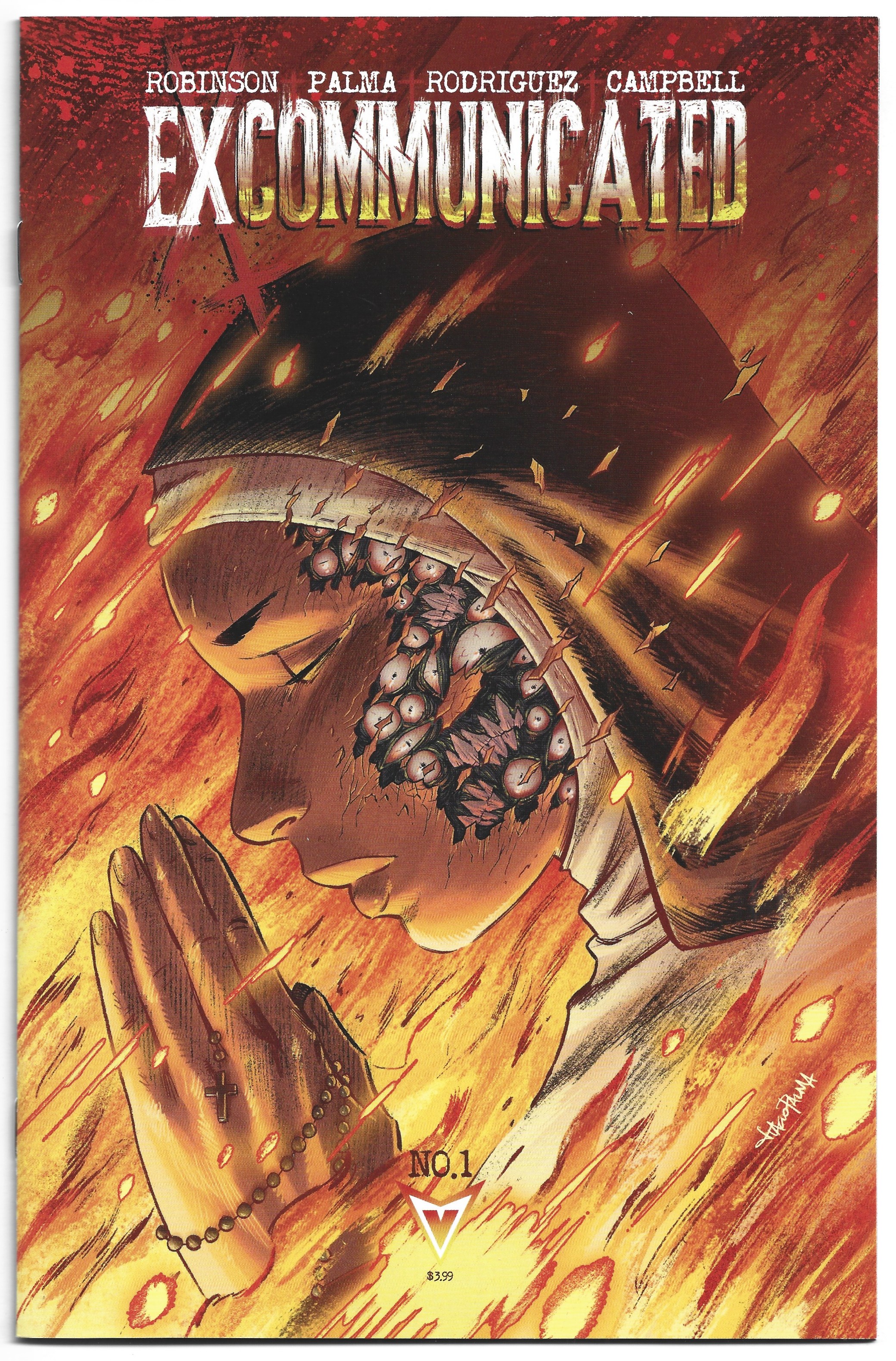 Excommunicated #1 1:10 Tiago Palma Variant Vault 2026 Jeremy Robinson VF/NM