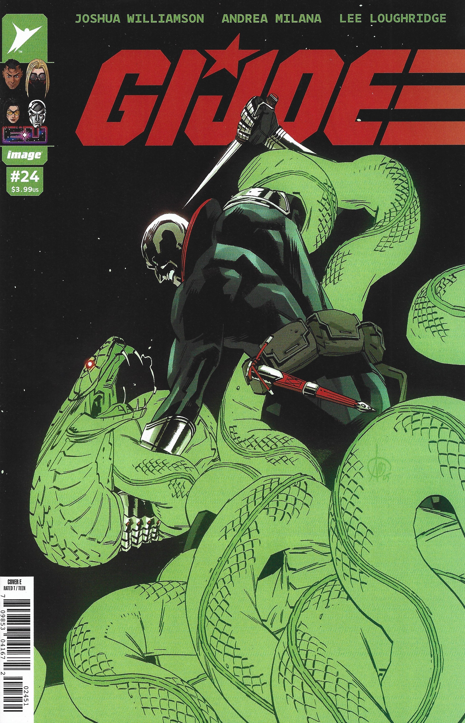 GI Joe #24 1:50 Andrea Milana Variant Image 2024 Joshua Williamson