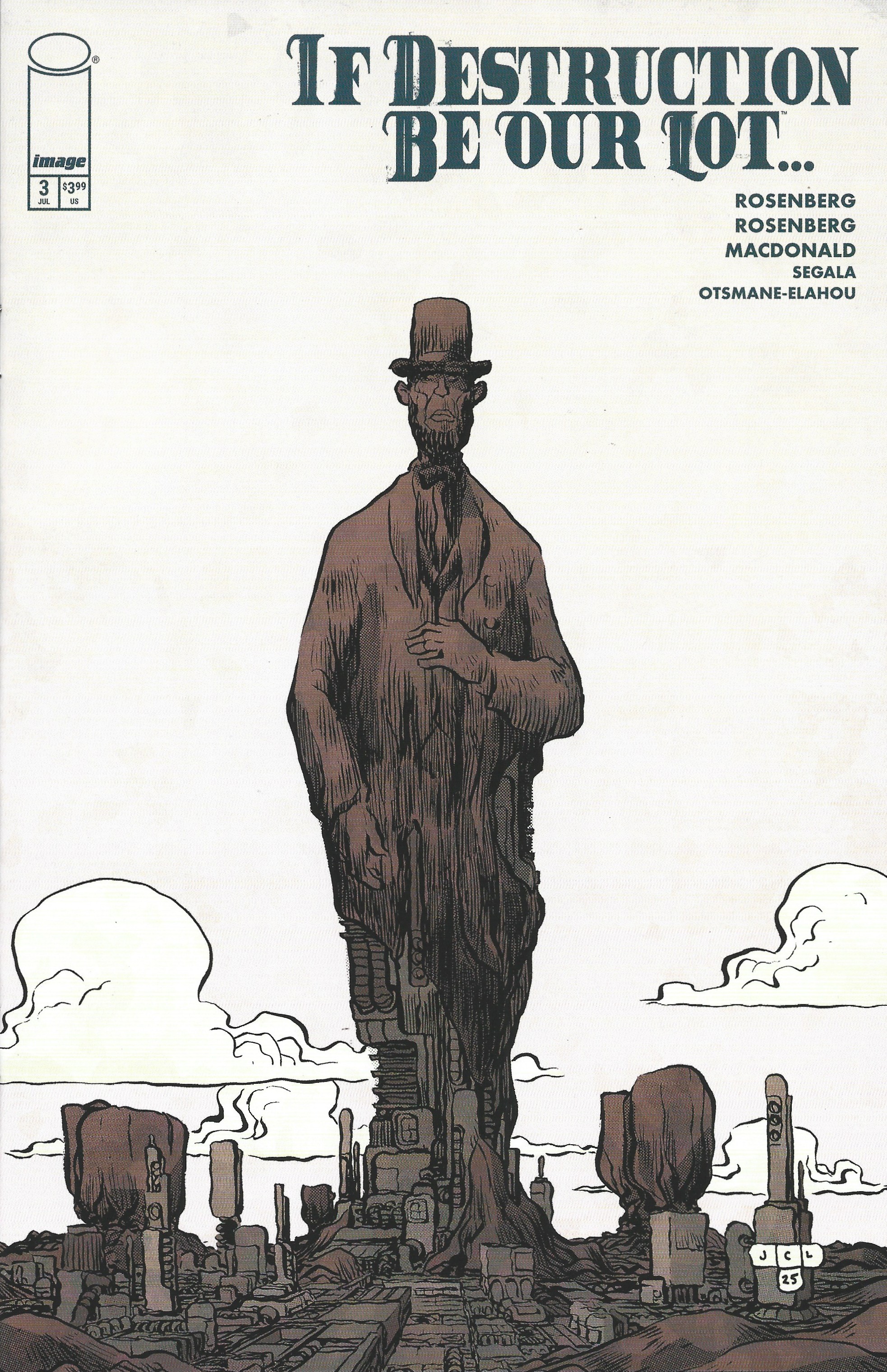 If Destruction Be Our Lot #3 1:25 Jesse Lonergan Variant Image 2026 Rosenbergs