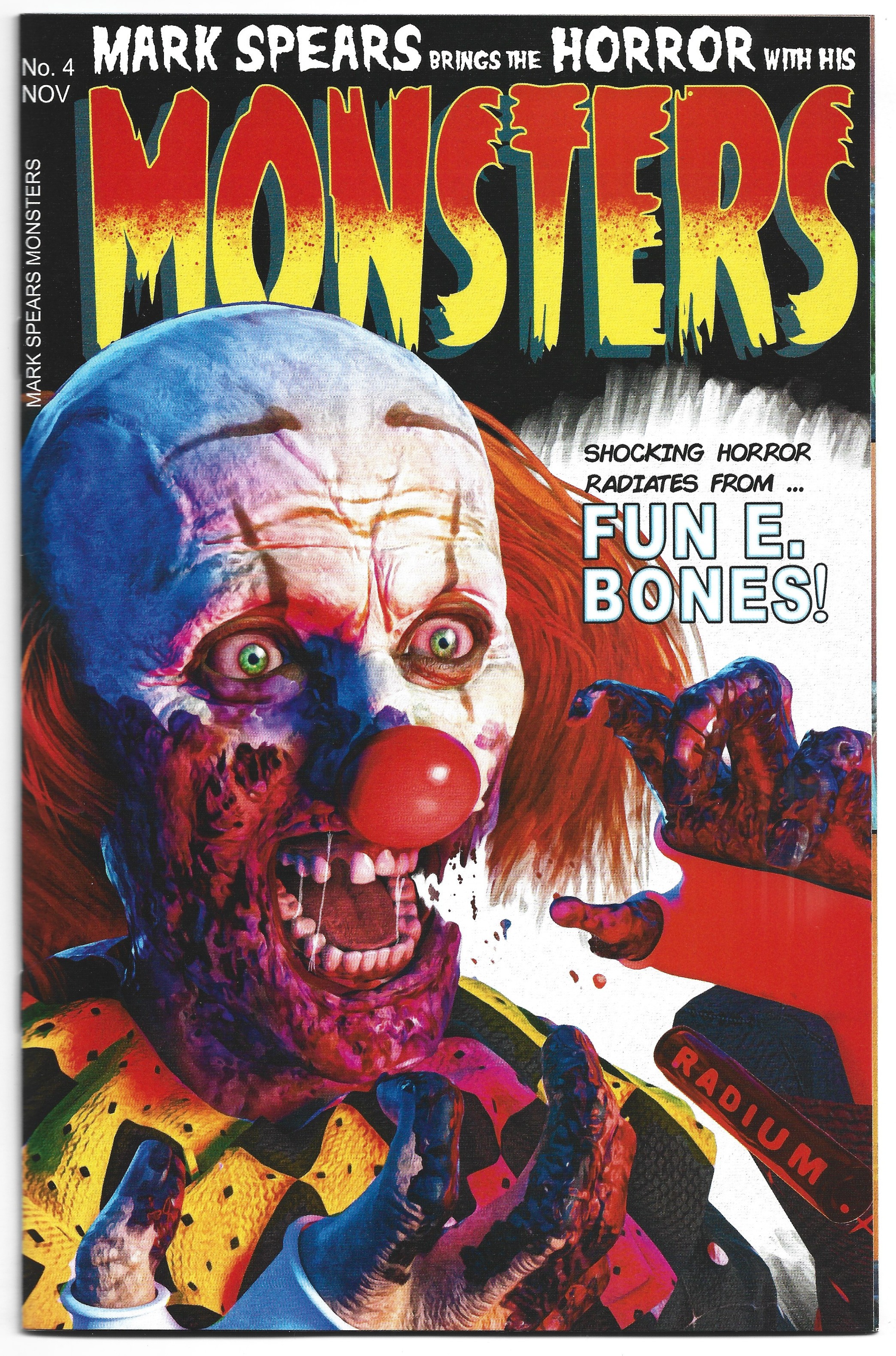 Mark Spears Monsters #4 2nd Print 1:25 Black Cat 50 Homage Keenspot 2024 VF