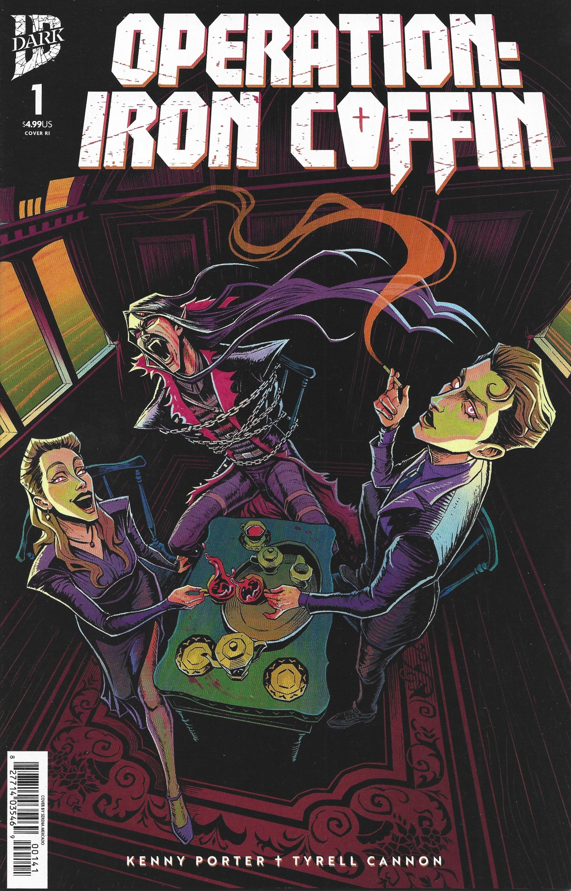 Operation Iron Coffin #1 1:25 Serena Mercado Variant IDW 2026 Kenny Porter