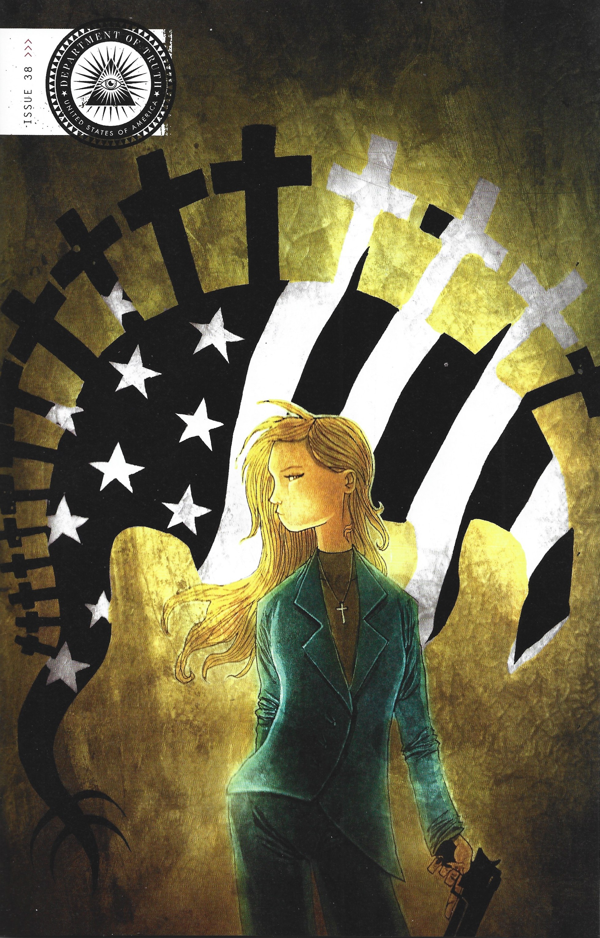 Department of Truth #38 1:10 Ben Templesmith Variant Image 2020 Tynion IV
