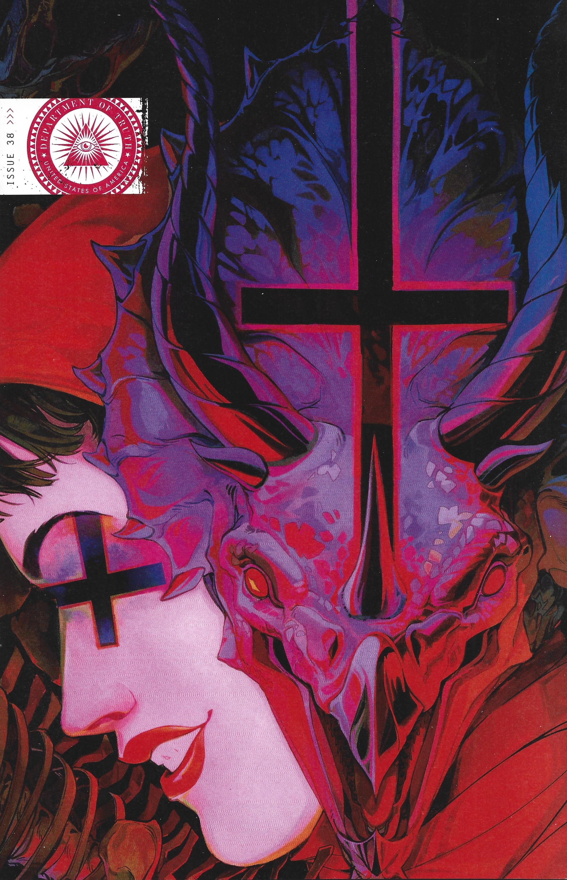 Department of Truth #38 1:25 V Gagnon Variant Image 2020 James Tynion IV