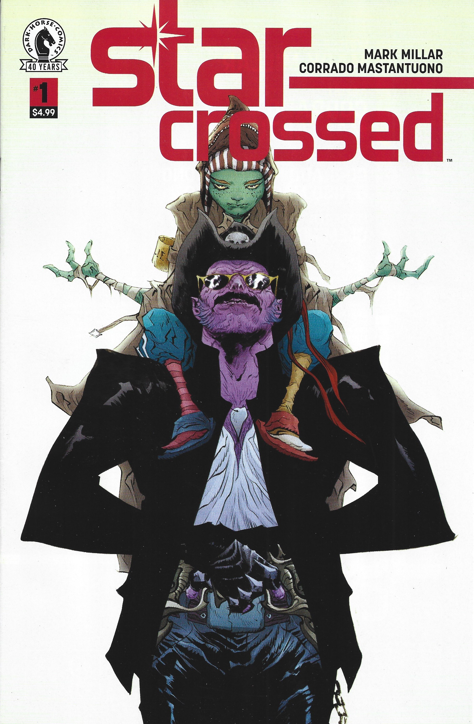 Star-Crossed #1 1:20 Jae Lee Variant Dark Horse 2026 Mark Millar