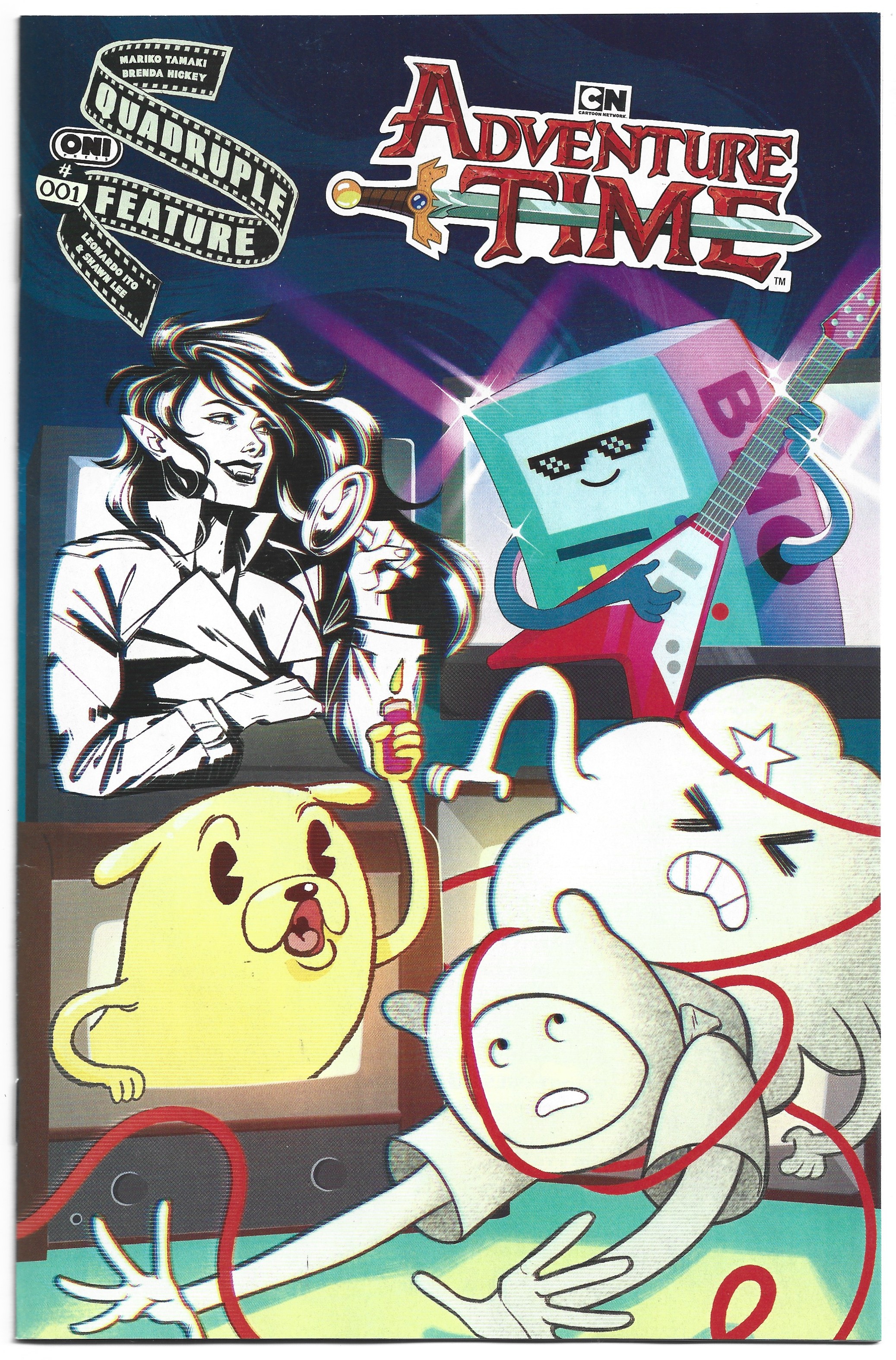 Adventure Time Quadruple Feature #1 1:20 Jaki King Variant Oni Press 2026 VF/NM
