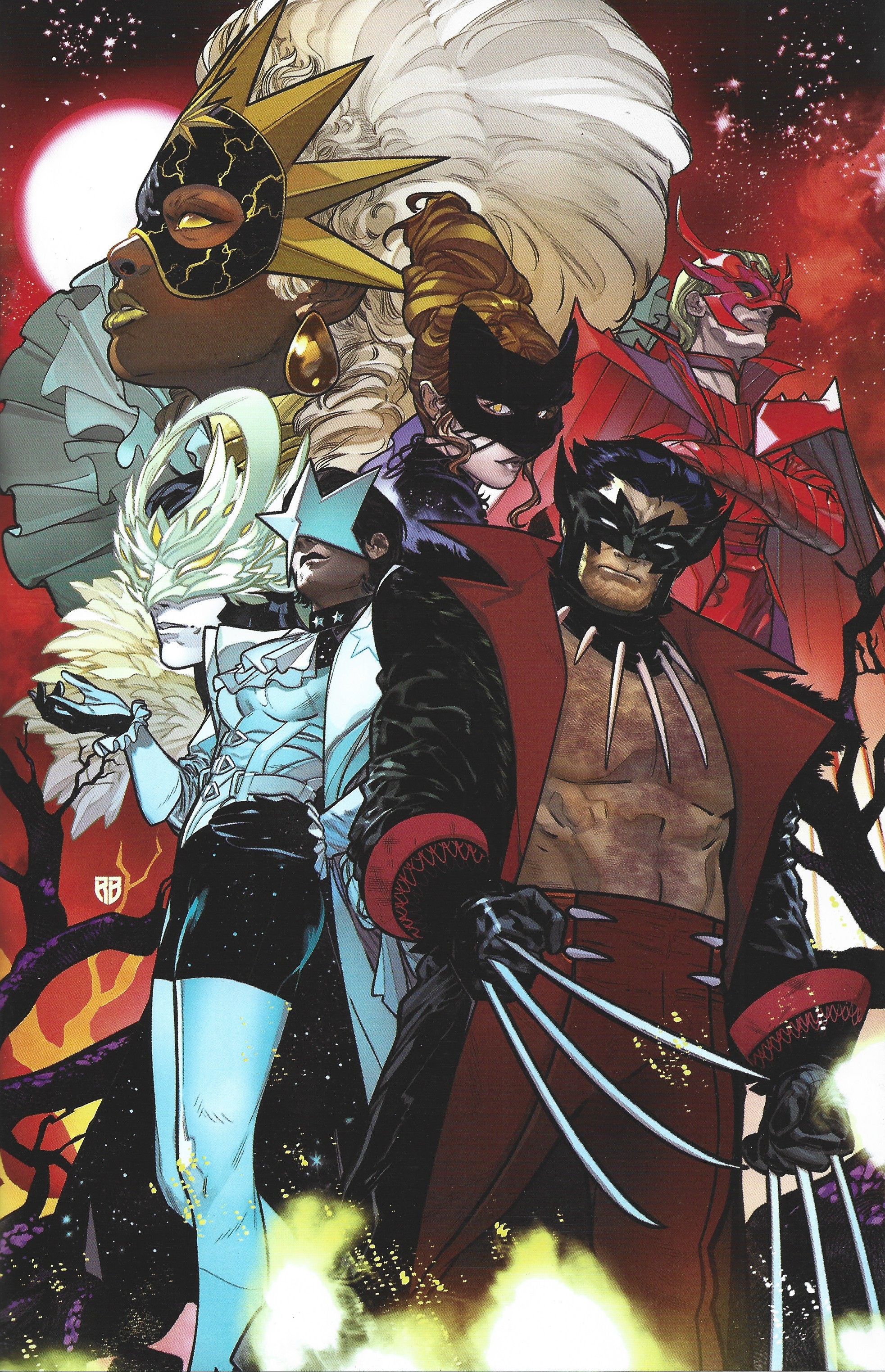 X-Men The Hellfire Murder #1 1:50 RB Silva Virgin Variant Marvel 2026