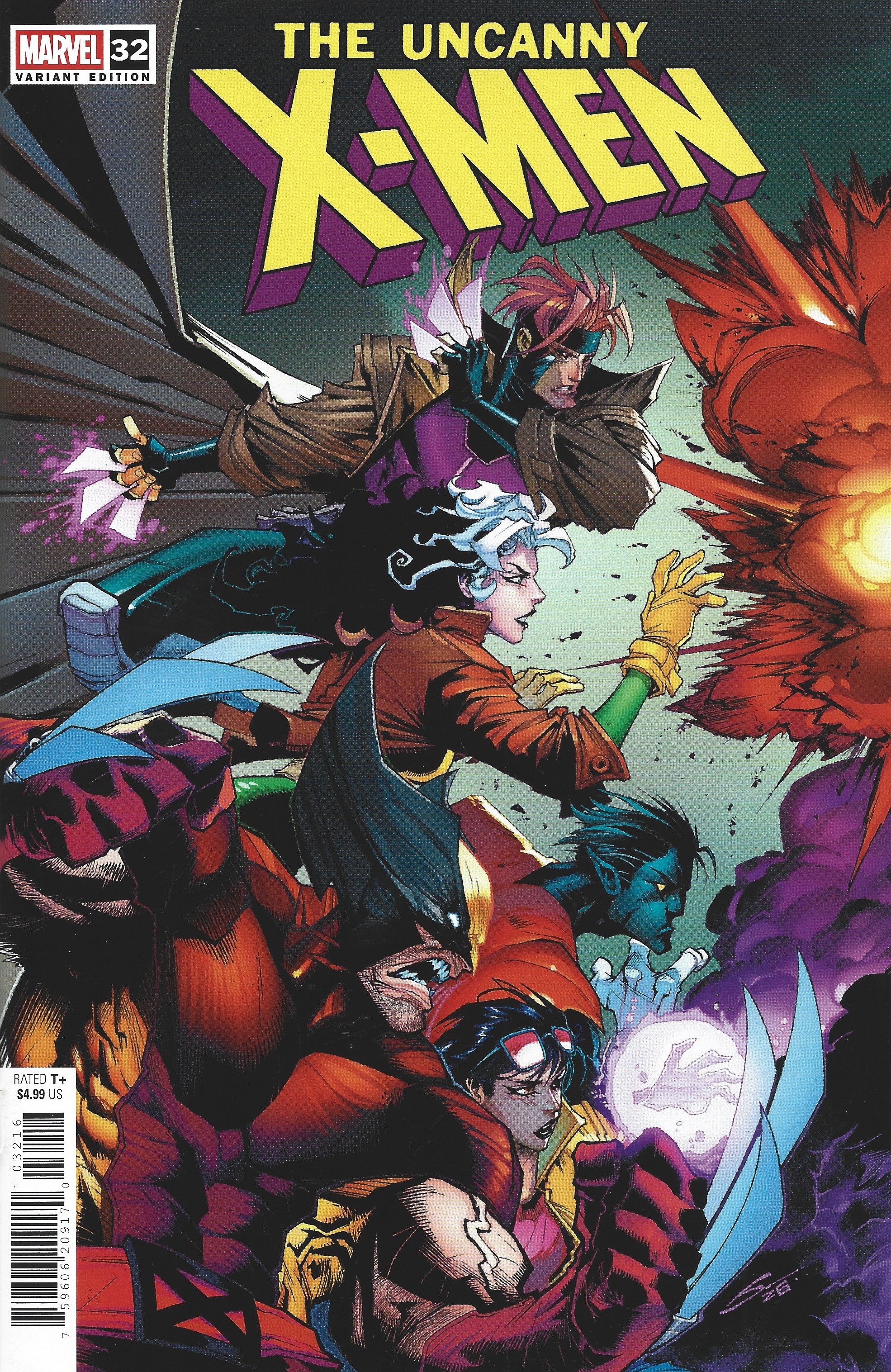 Uncanny X-Men #32 1:25 Gerardo Sandoval Variant Marvel 2026 Gail Simone