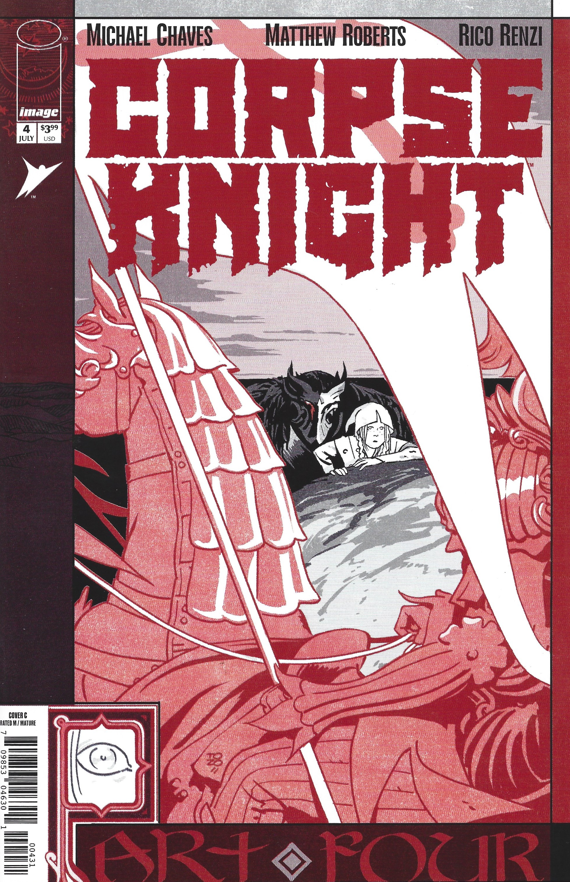 Corpse Knight #4 1:10 Tonci Zonjic Variant Image 2026 Michael Chaves