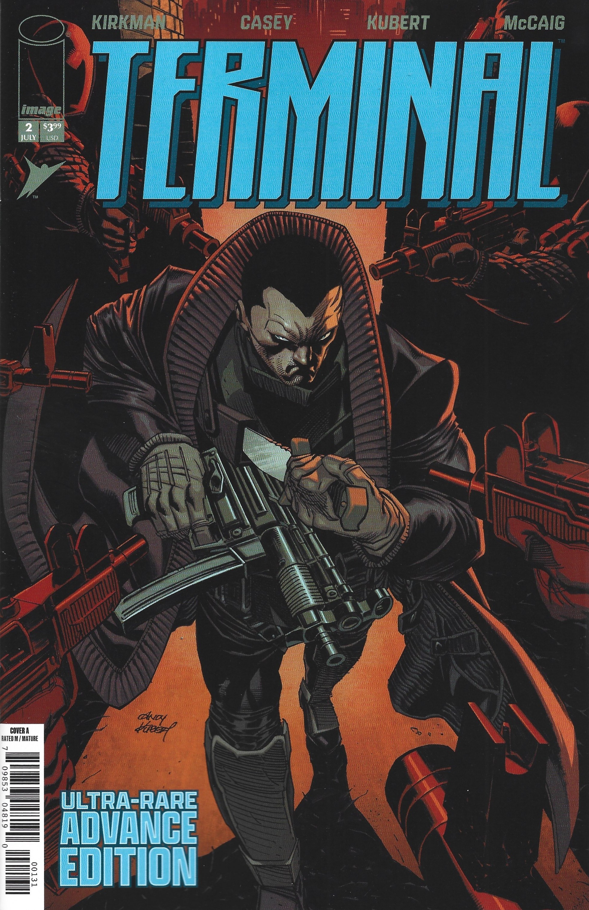 Terminal #2 Ultra-Rare Advance Edition Blind Bag Exclusive 2026 Kirkman Casey