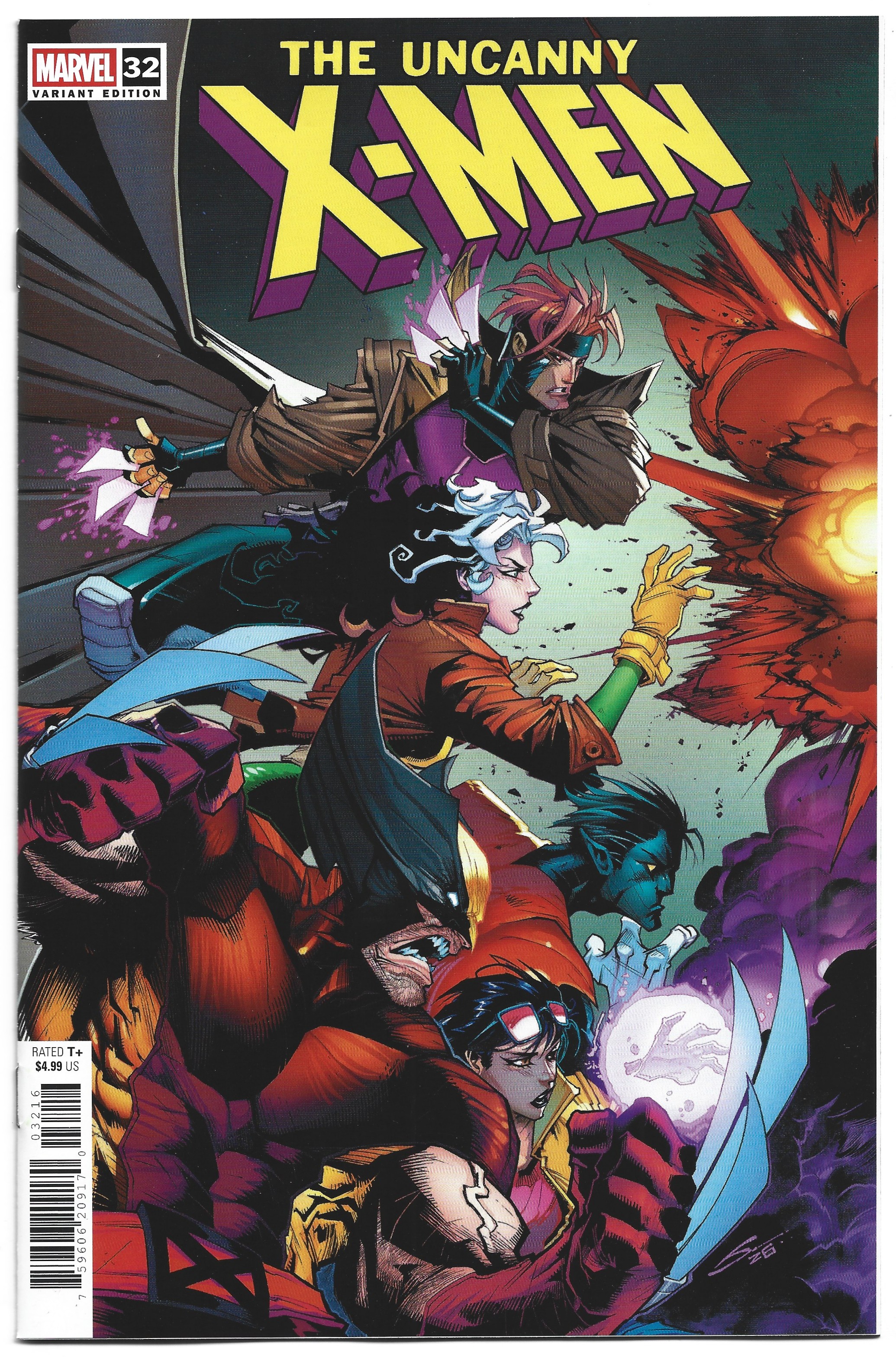 Uncanny X-Men #32 1:25 Gerardo Sandoval Variant Marvel 2026 Gail Simone NM-