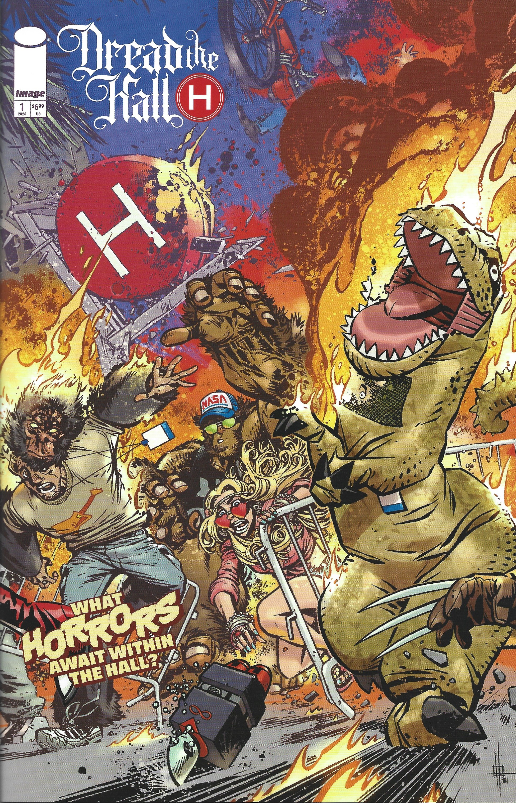 Dread the Hall H 2026 #1 1:20 Zach Howard Variant Marvel Chris Ryall Jordan Hart