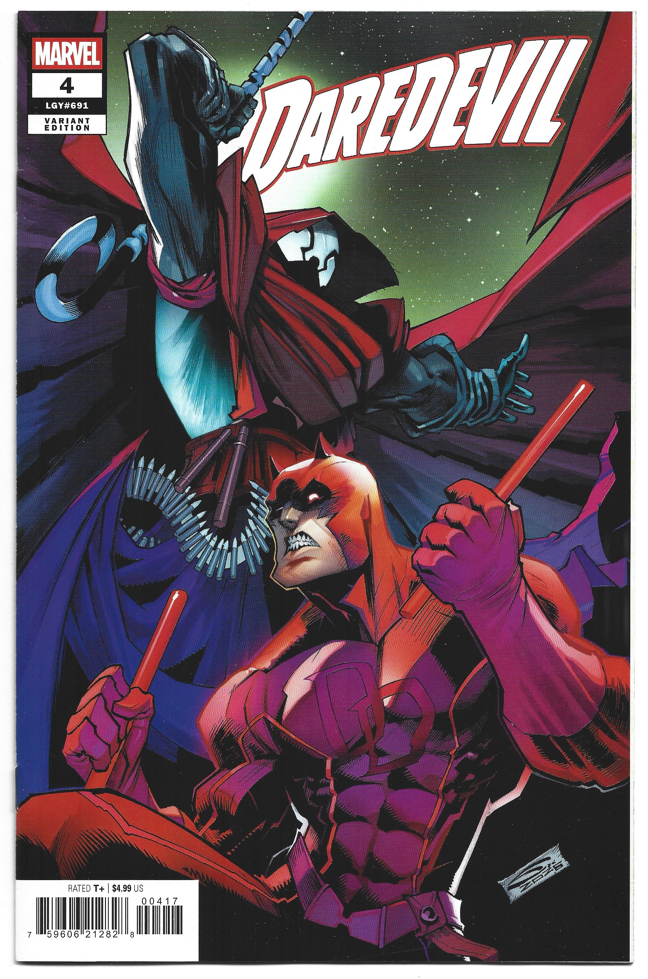 Daredevil #4 1:25 Gerardo Sandoval Variant Marvel 2026 Stephanie Phillips NM-