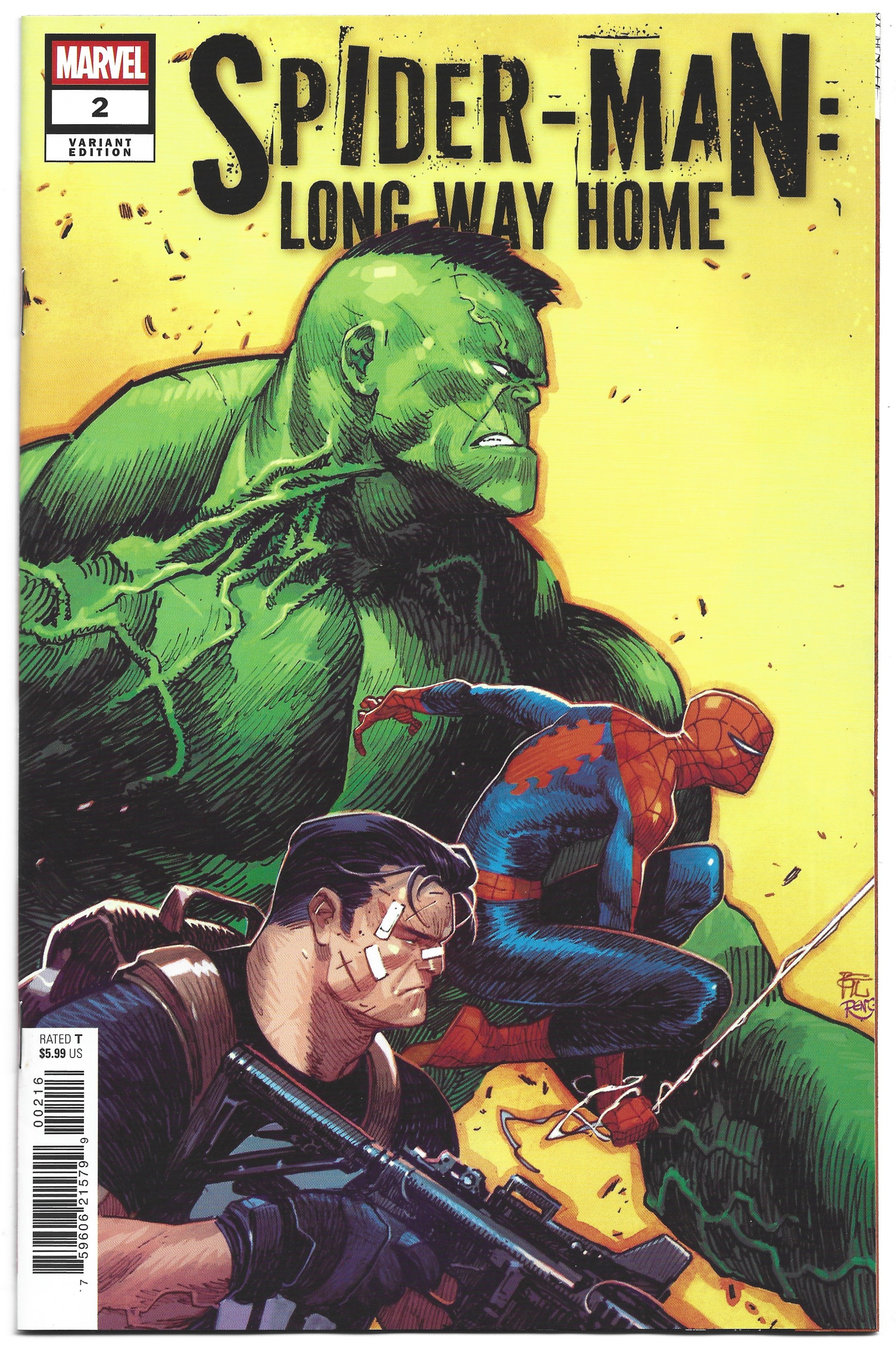 Spider-Man Long Way Home #2 1:25 Dike Ruan Variant Marvel 2026 Hickman VF/NM