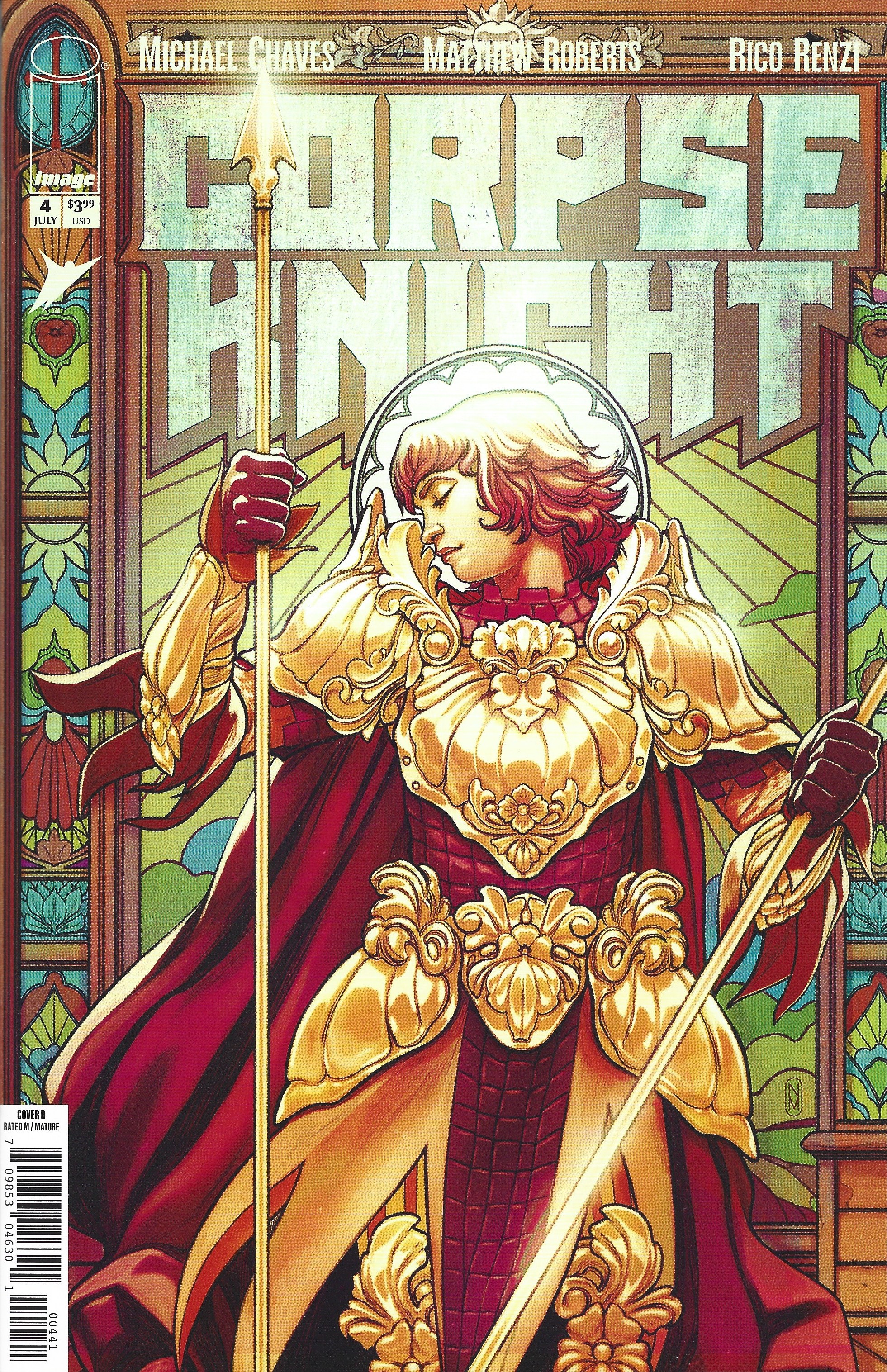 Corpse Knight #4 1:25 Nimit Malavia Variant Image 2026 Michael Chaves