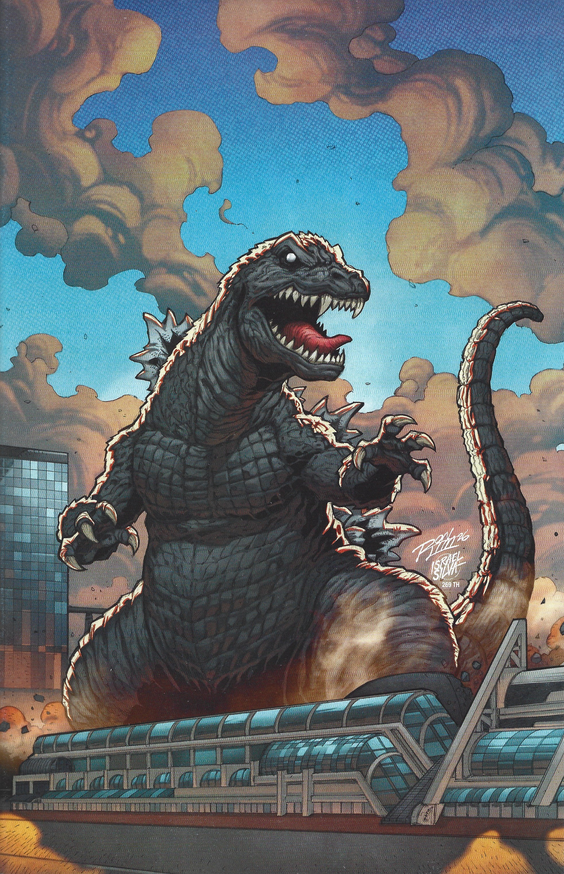 Godzilla vs America San Diego #1 1:10 Ron Lim Virgin Variant IDW 2026