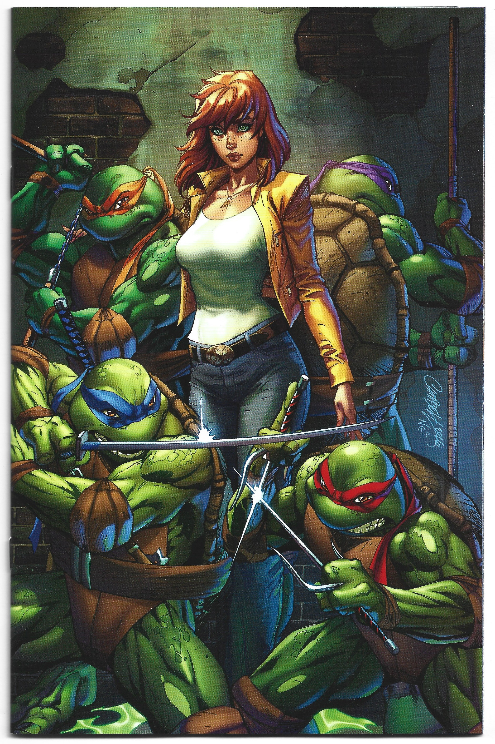 Teenage Mutant Ninja Turtles #20/#300 1:200 J Scott Campbell Virgin Var IDW 2026