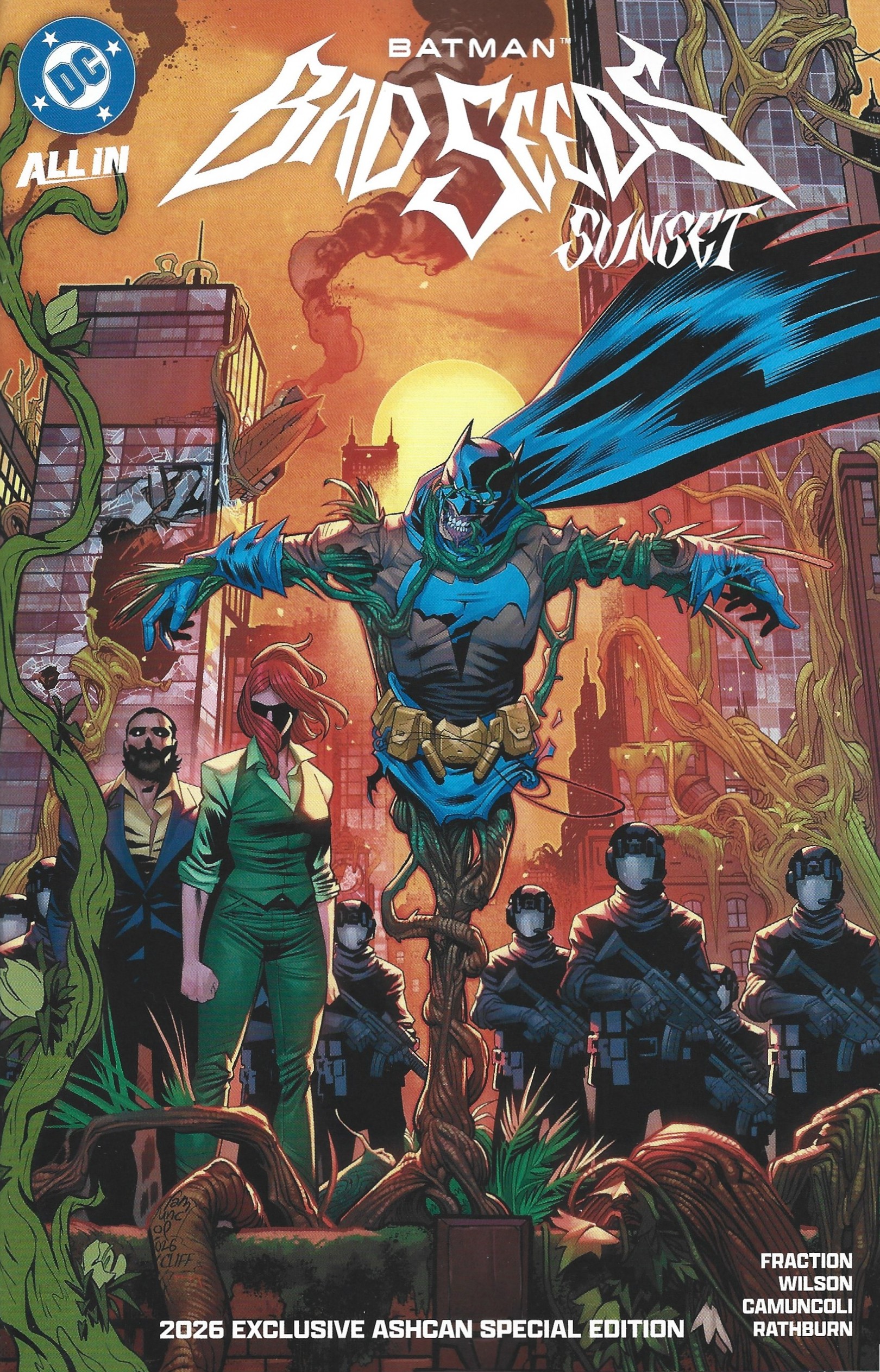 Batman Bad Seeds Sunset #1 SDCC 2026 Ashcan Edition Preview DC Fraction