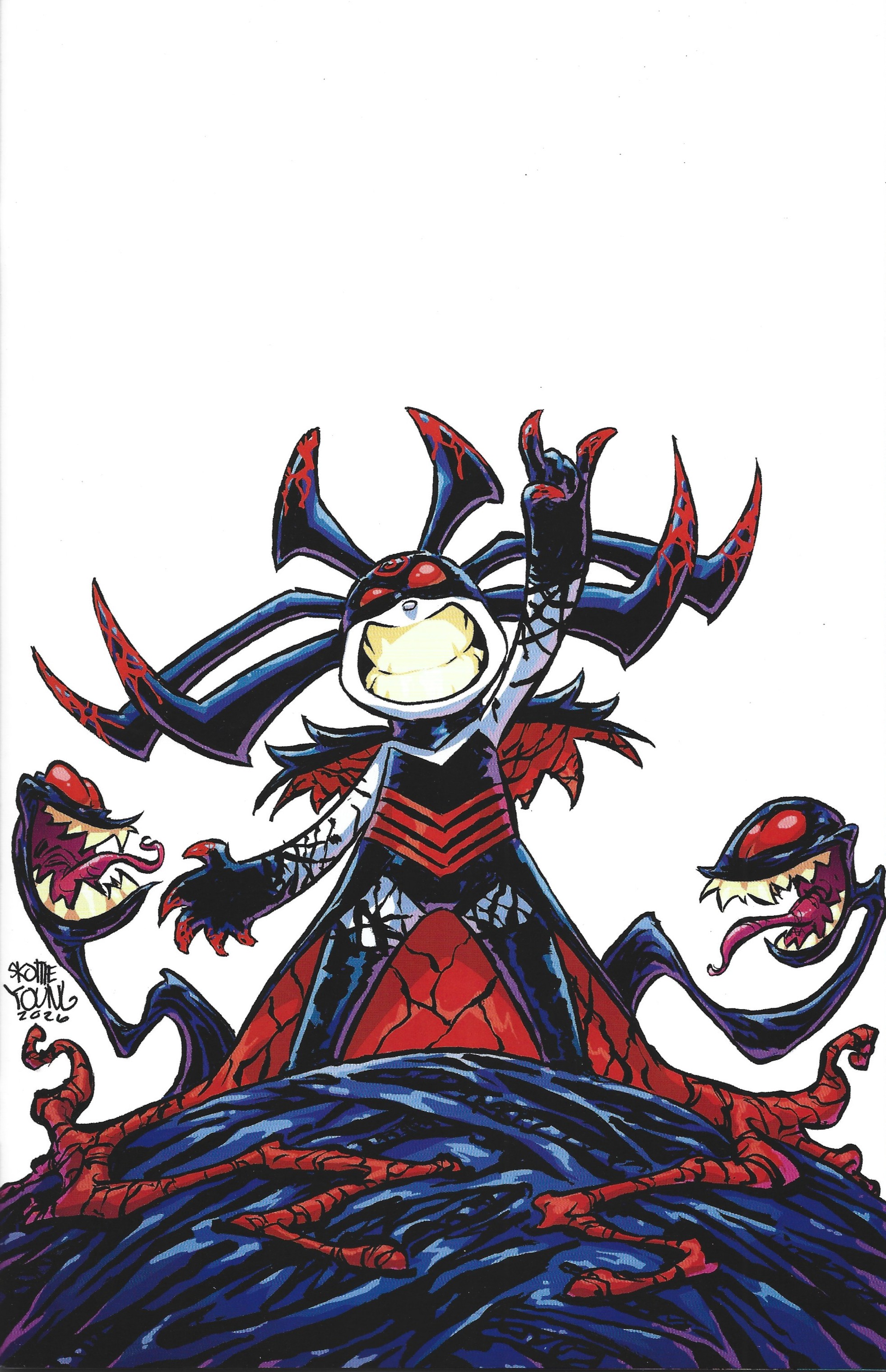 Queen in Black #1 1:100 Skottie Young Virgin Variant Marvel 2026 Al Ewing