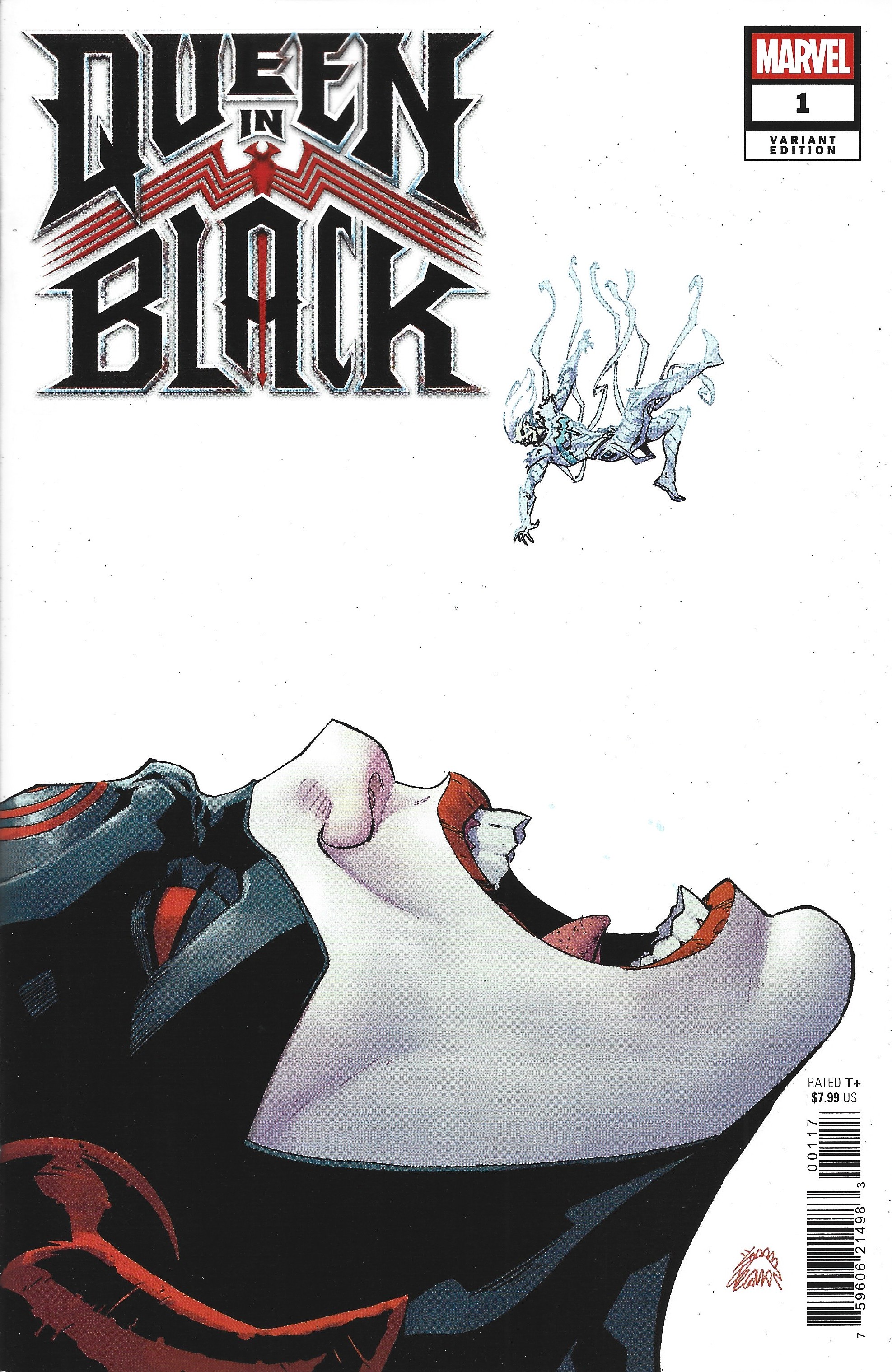 Queen in Black #1 1:50 Ryan Stegman Venom Homage Variant Marvel 2026 Al Ewing