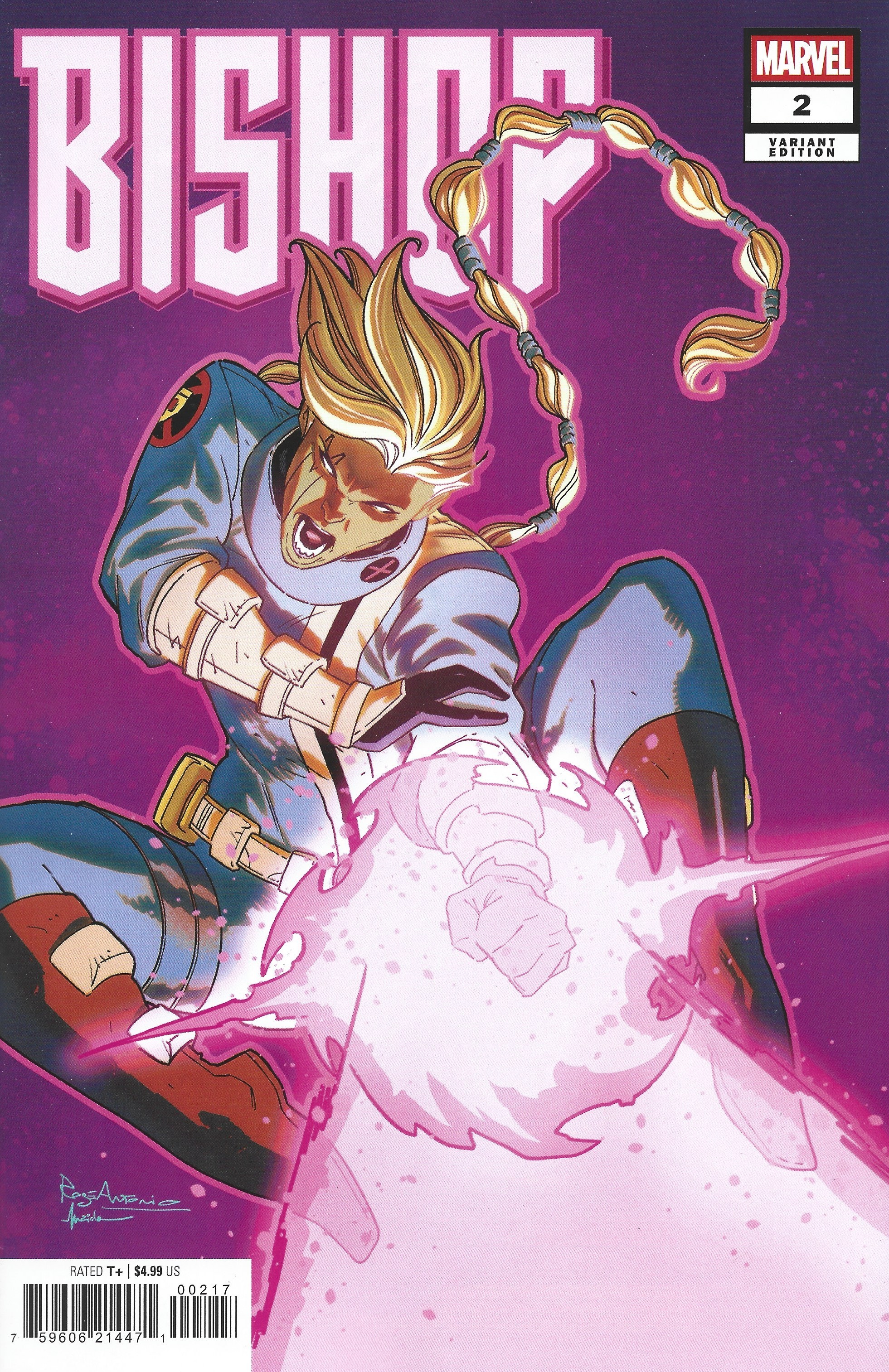 Bishop #2 1:25 Roge Antonio Shard Variant Marvel 2026 Saladin Ahmed