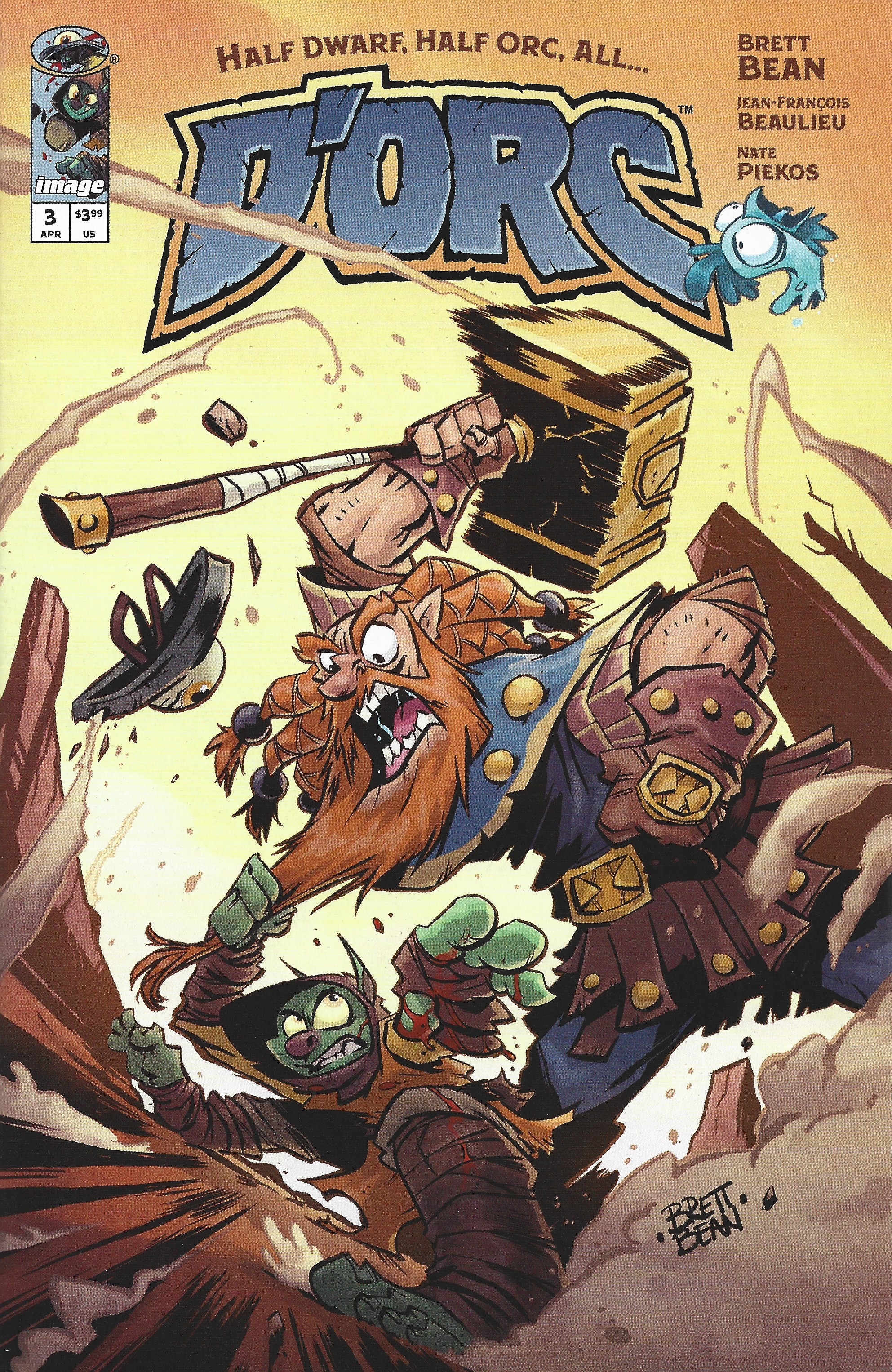 D'Orc #3 1st Print Cover A Brett Bean Image 2026