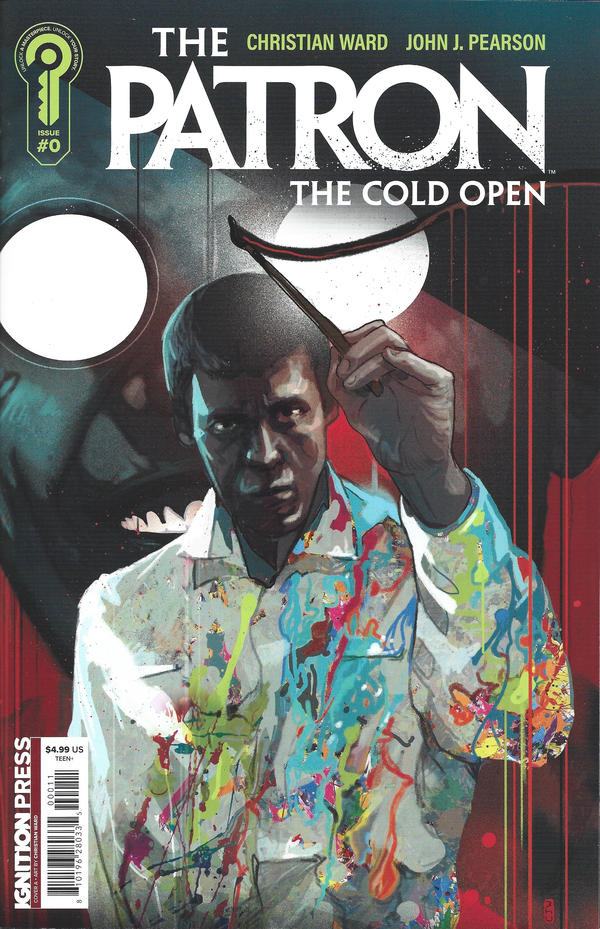 Patron #0 The Cold Open Christian Ward Cover A Ignition Press 2026 Pearson
