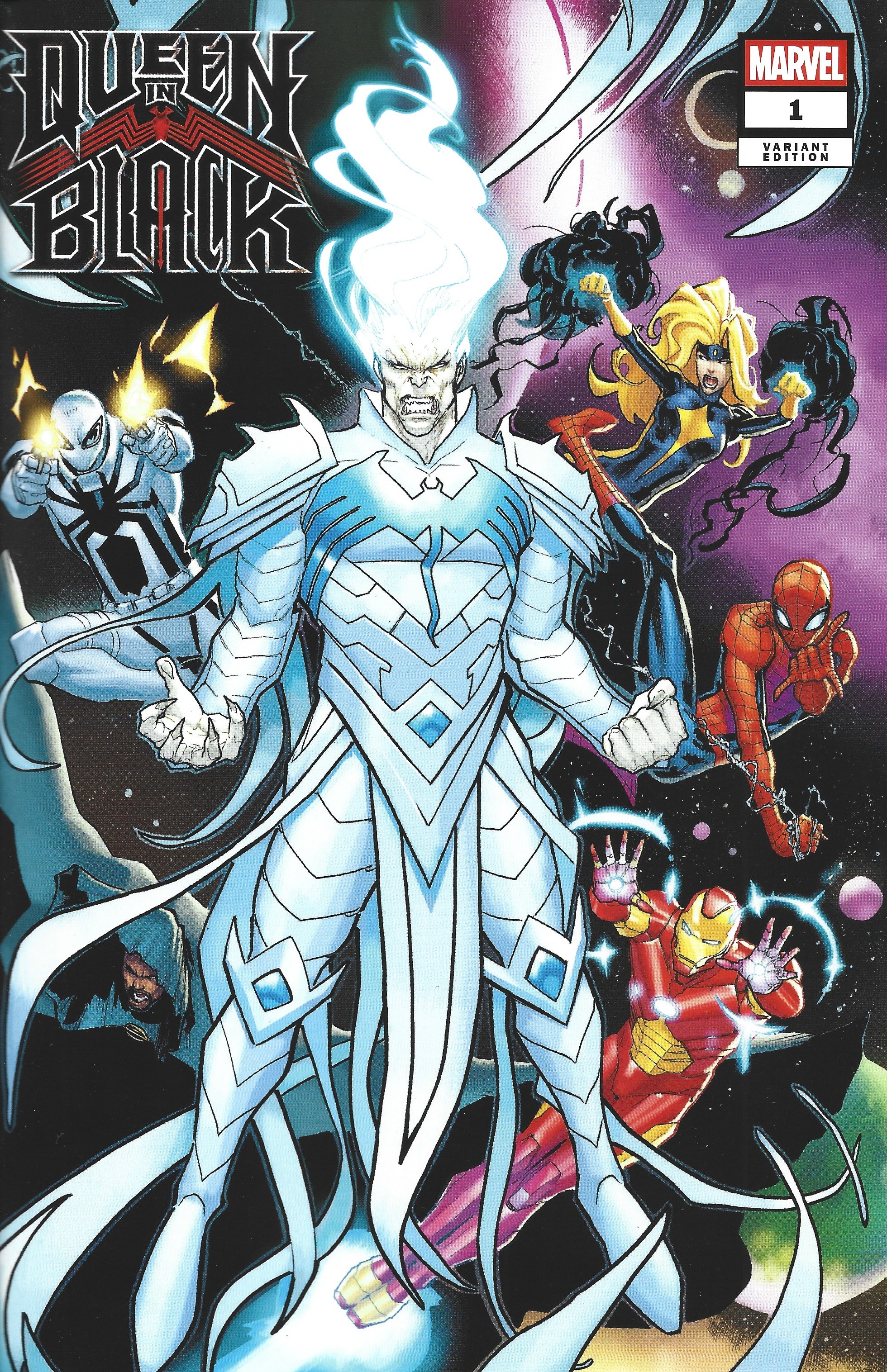 Queen in Black #1 David Marquez Blind Bag A Connecting Variant Marvel 2026